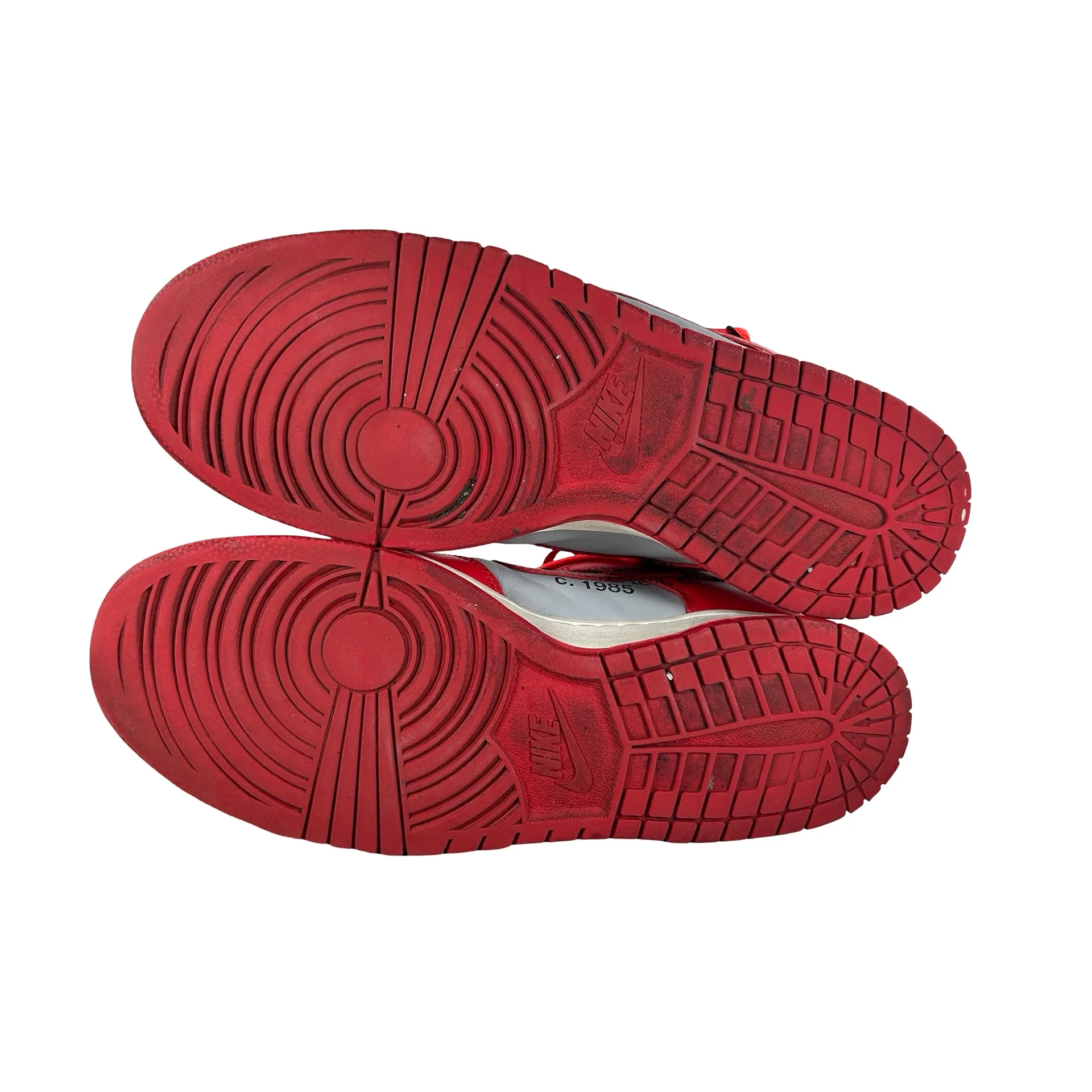 CT0856 600 Nike Dunk Low Off-White University Red [USED] - 10.5 M (Used) - Image 6