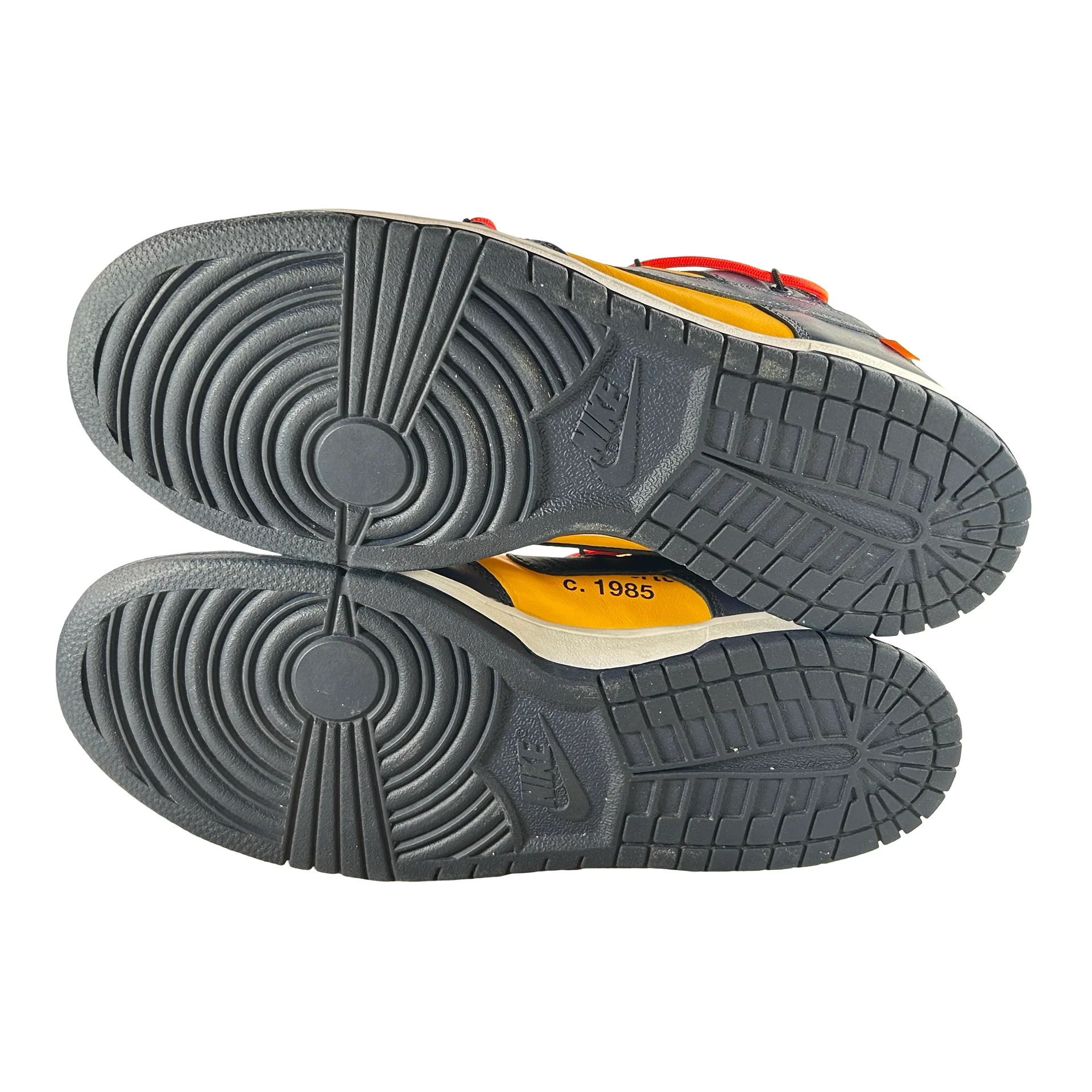 CT0856 700 Dunk Low Off-White University Gold [USED] - 9.5 M (Used) - Image 6