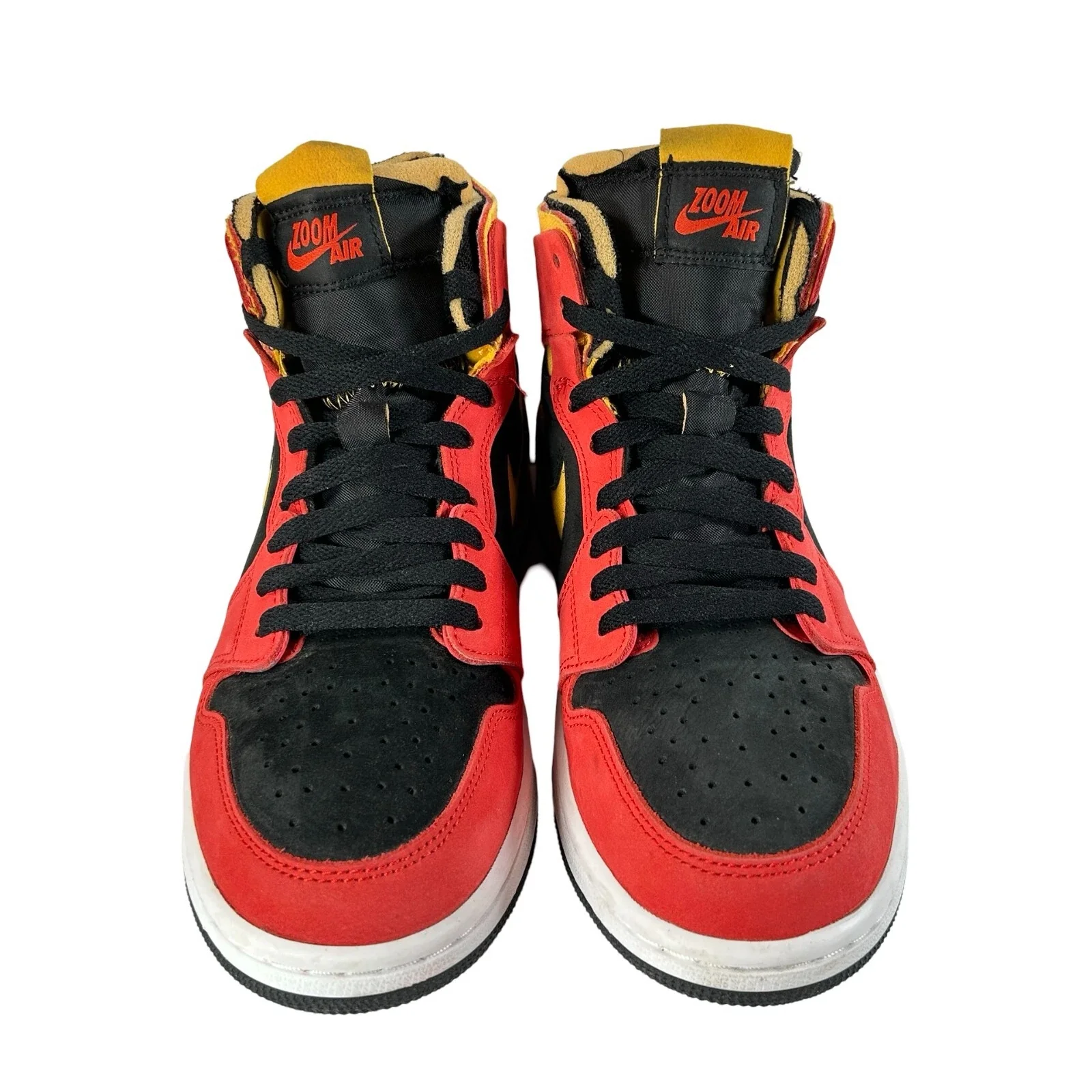 CT0978 006 Jordan 1 High Zoom Air CMFT Black Chile Red [USED] - 8 M (Used) - Image 2