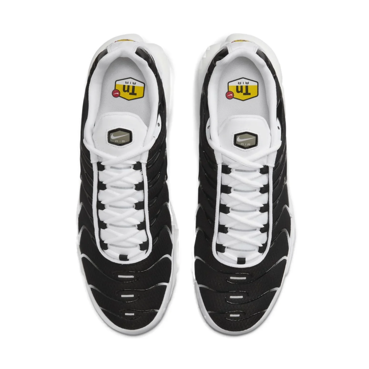 CT1094 102 Nike Air Max Plus White Black Metallic Pewter - Image 4