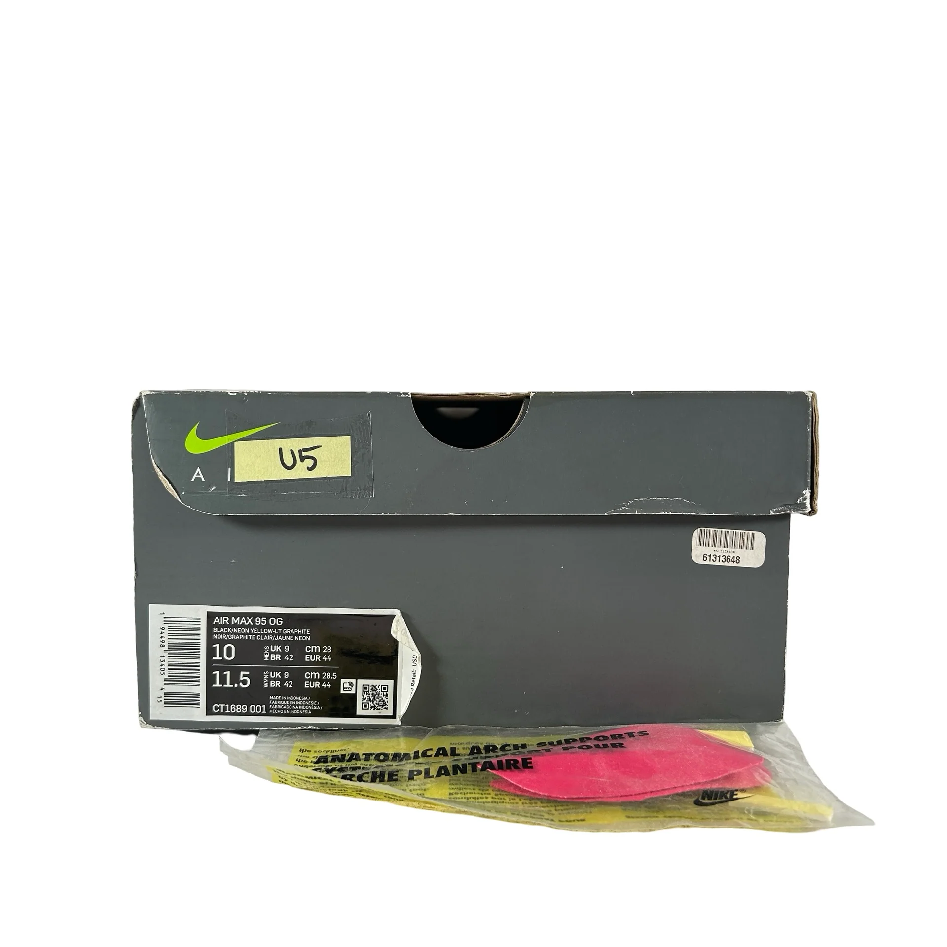 CT1689 001 Nike Air Max 95 OG Neon (2020) [USED] - 10 M (Used5) - Image 7