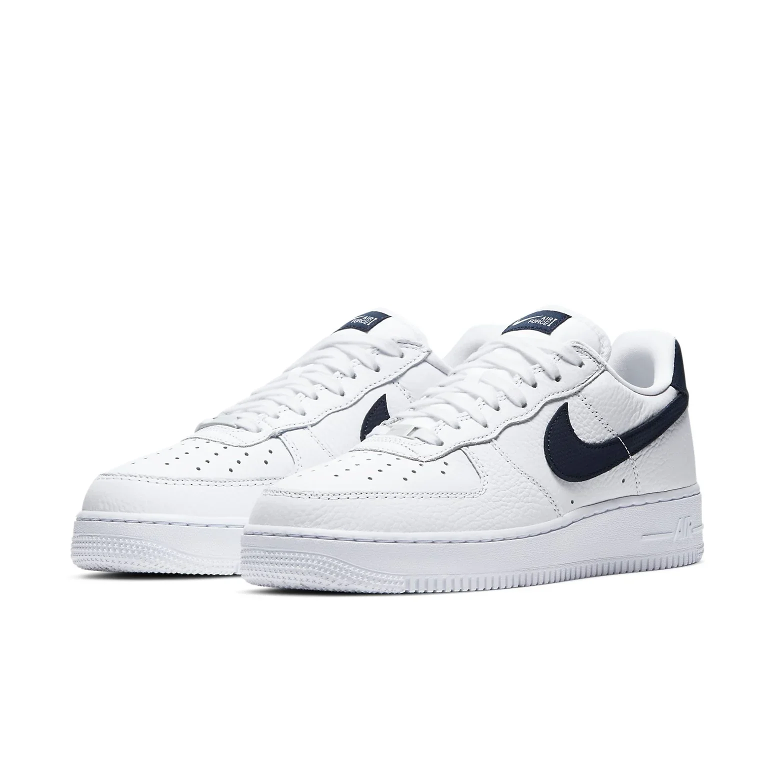 CT2317 100 Nike Air Force 1 Craft White Obsidian - Image 3