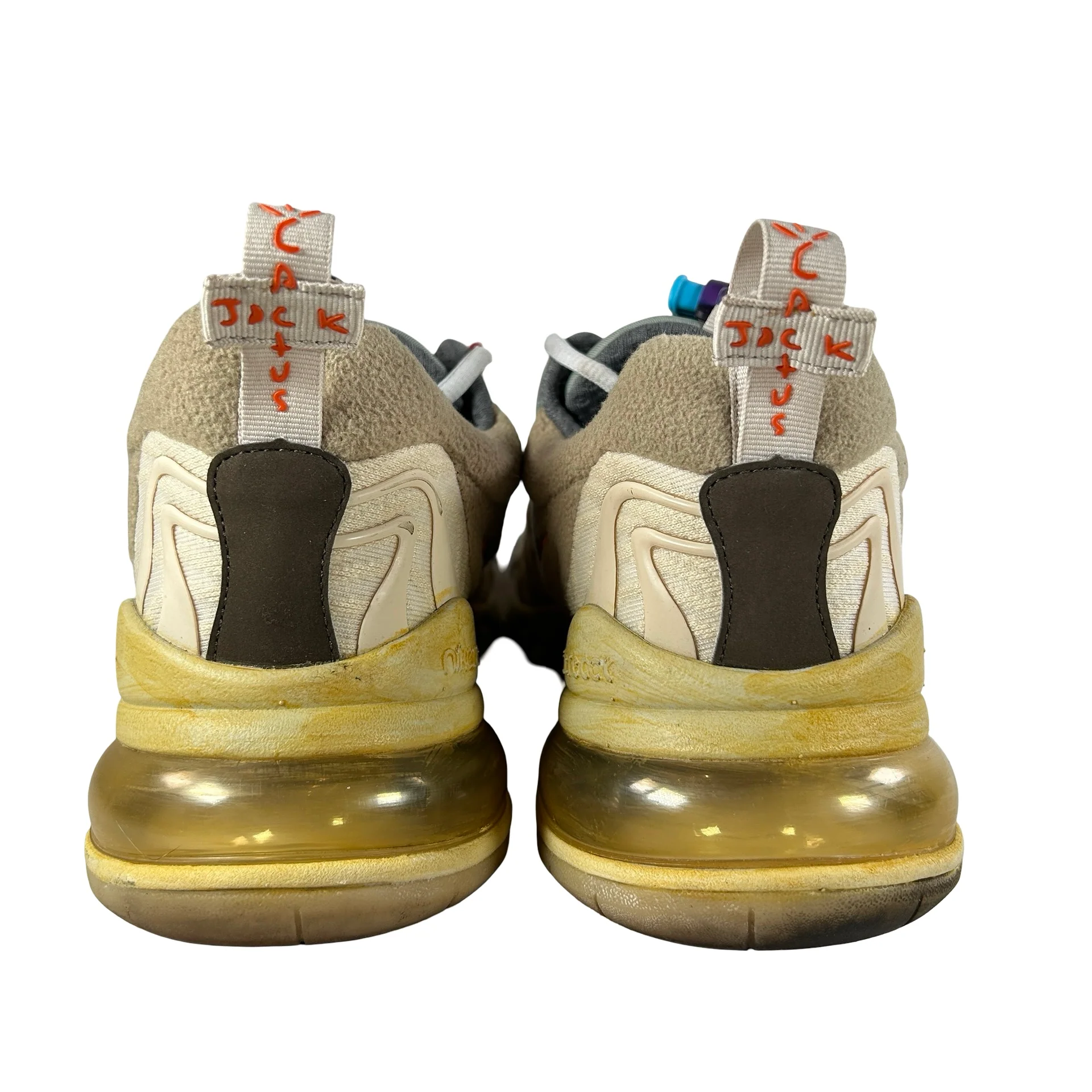 CT2864 200 Nike Air Max 270 React ENG Travis Scott Cactus Trails [USED] - 10 M (Used2) - Image 2