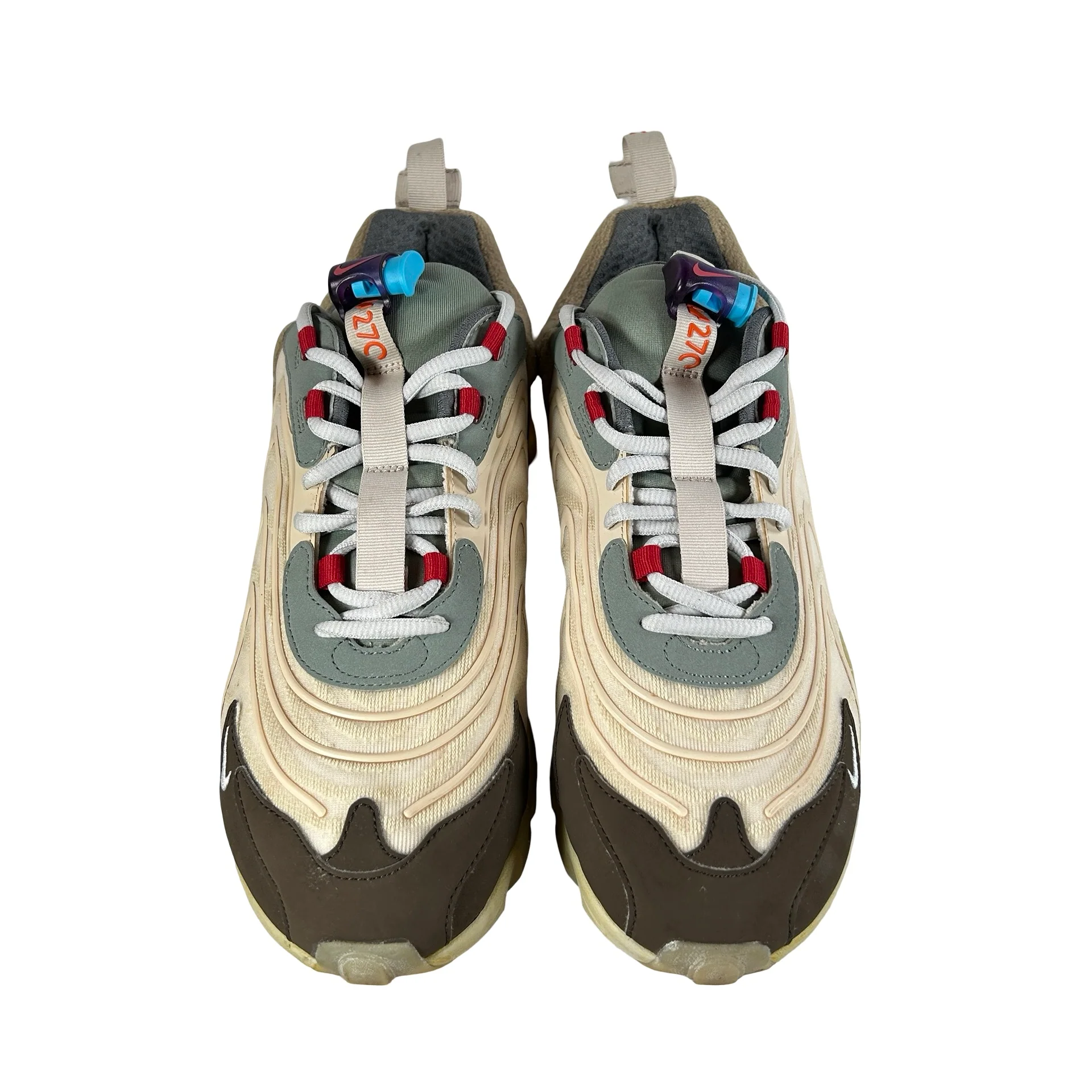 CT2864 200 Nike Air Max 270 React ENG Travis Scott Cactus Trails [USED] - 10 M (Used2) - Image 3