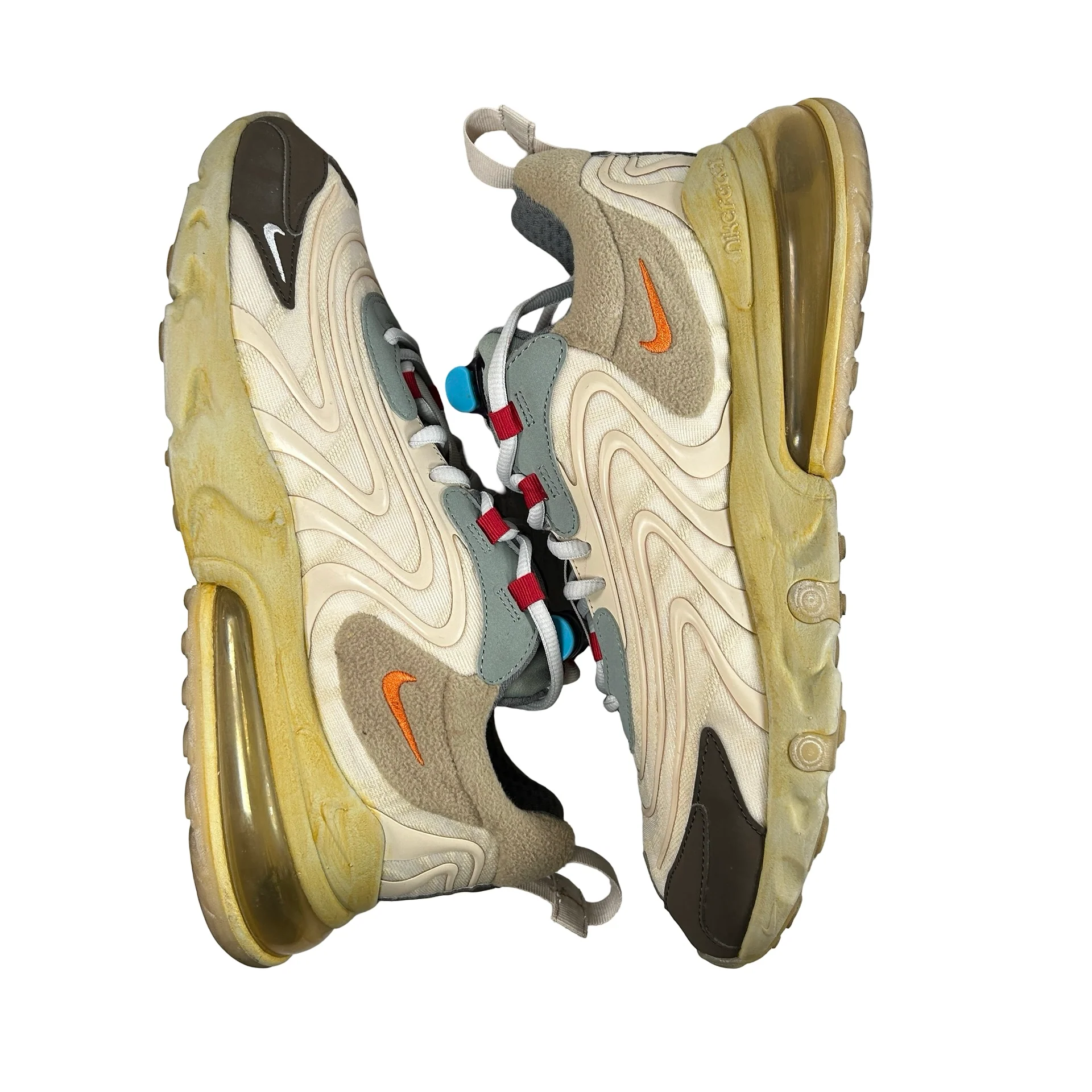 CT2864 200 Nike Air Max 270 React ENG Travis Scott Cactus Trails [USED] - 10 M (Used2) - Image 4