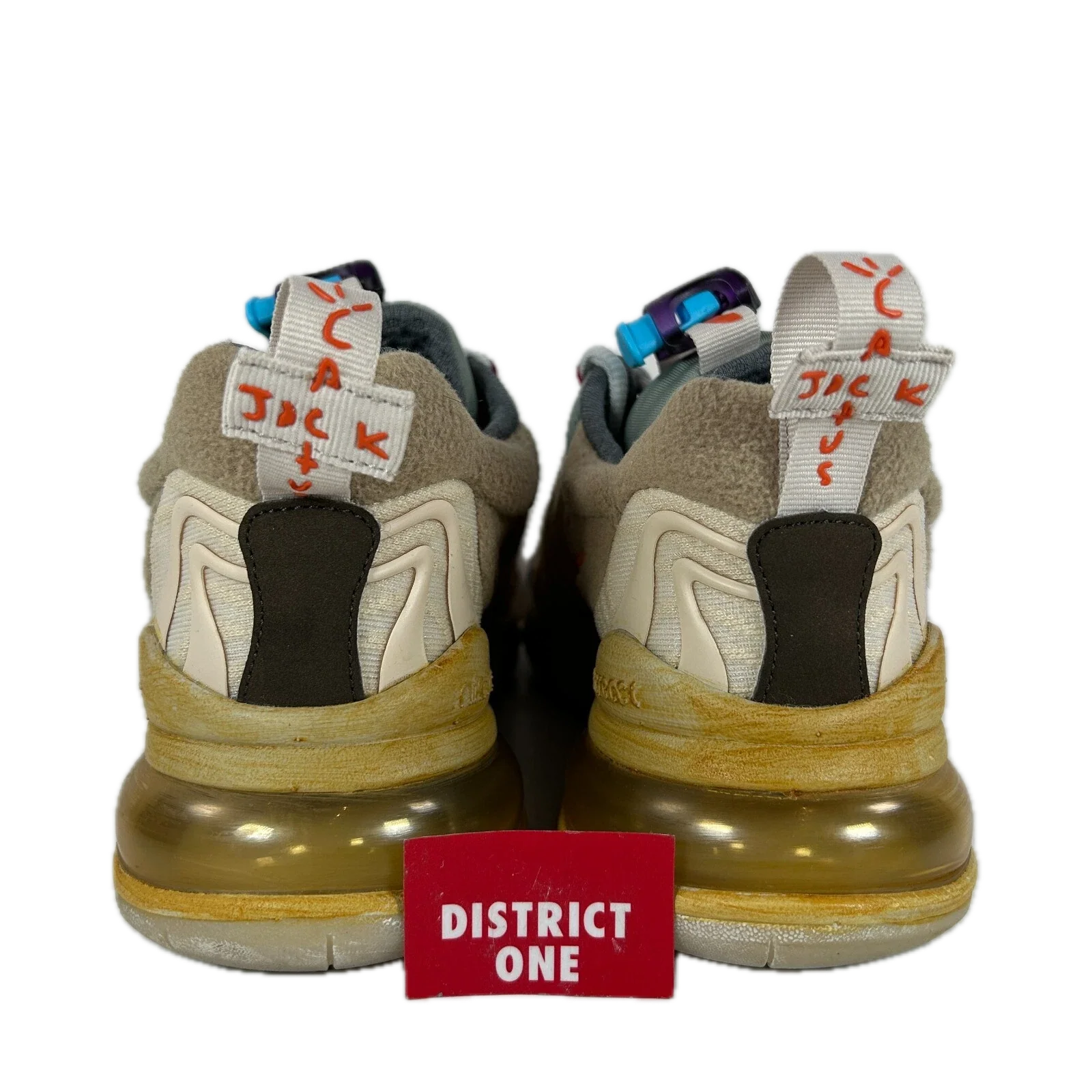 CT2864 200 Nike Air Max 270 React ENG Travis Scott Cactus Trails [USED] - 5.5 M (Used) - Image 3