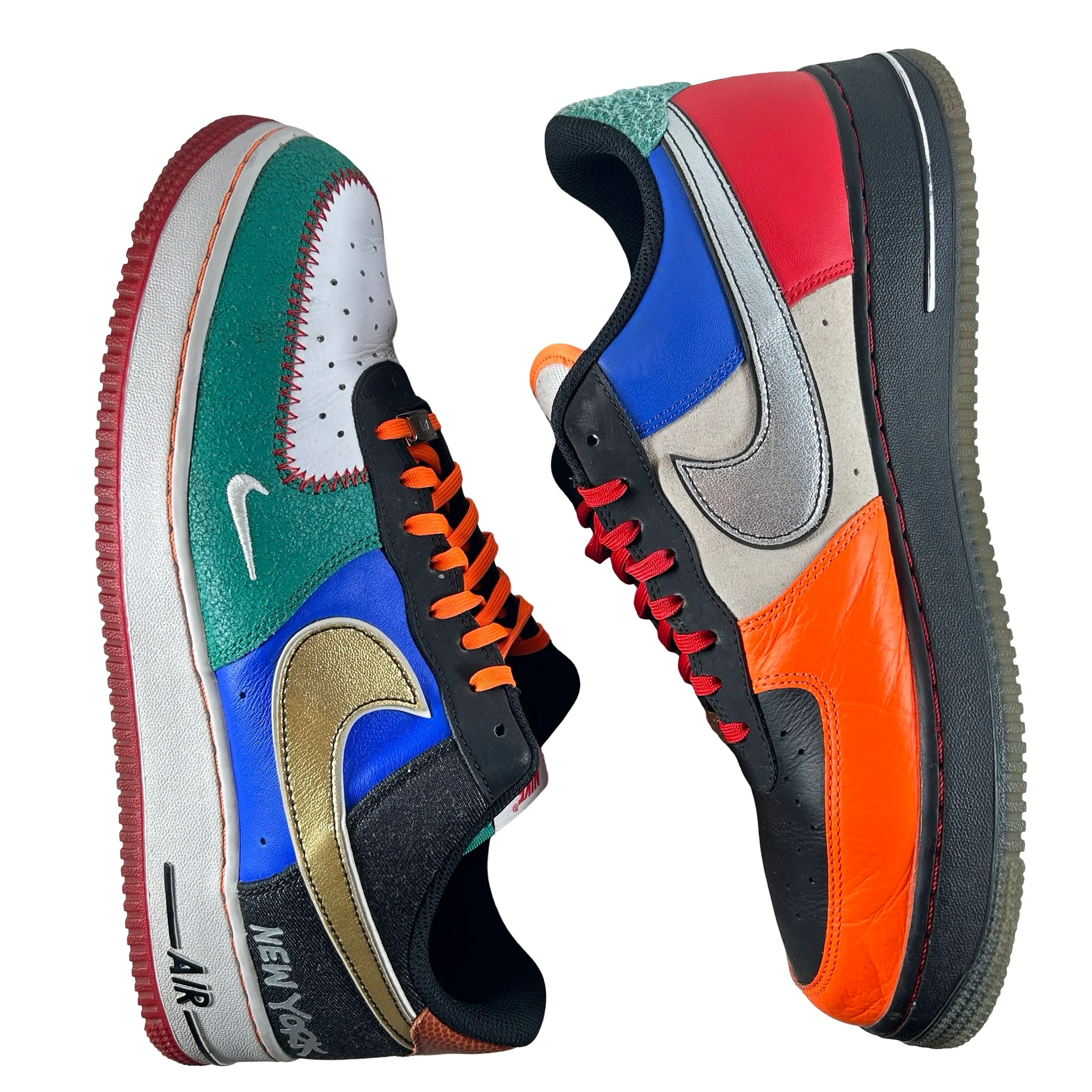CT33610 100 Nike Air Force 1 Low NYC City of Athletes [USED] - 12 M (Used) (No Box) - Image 4