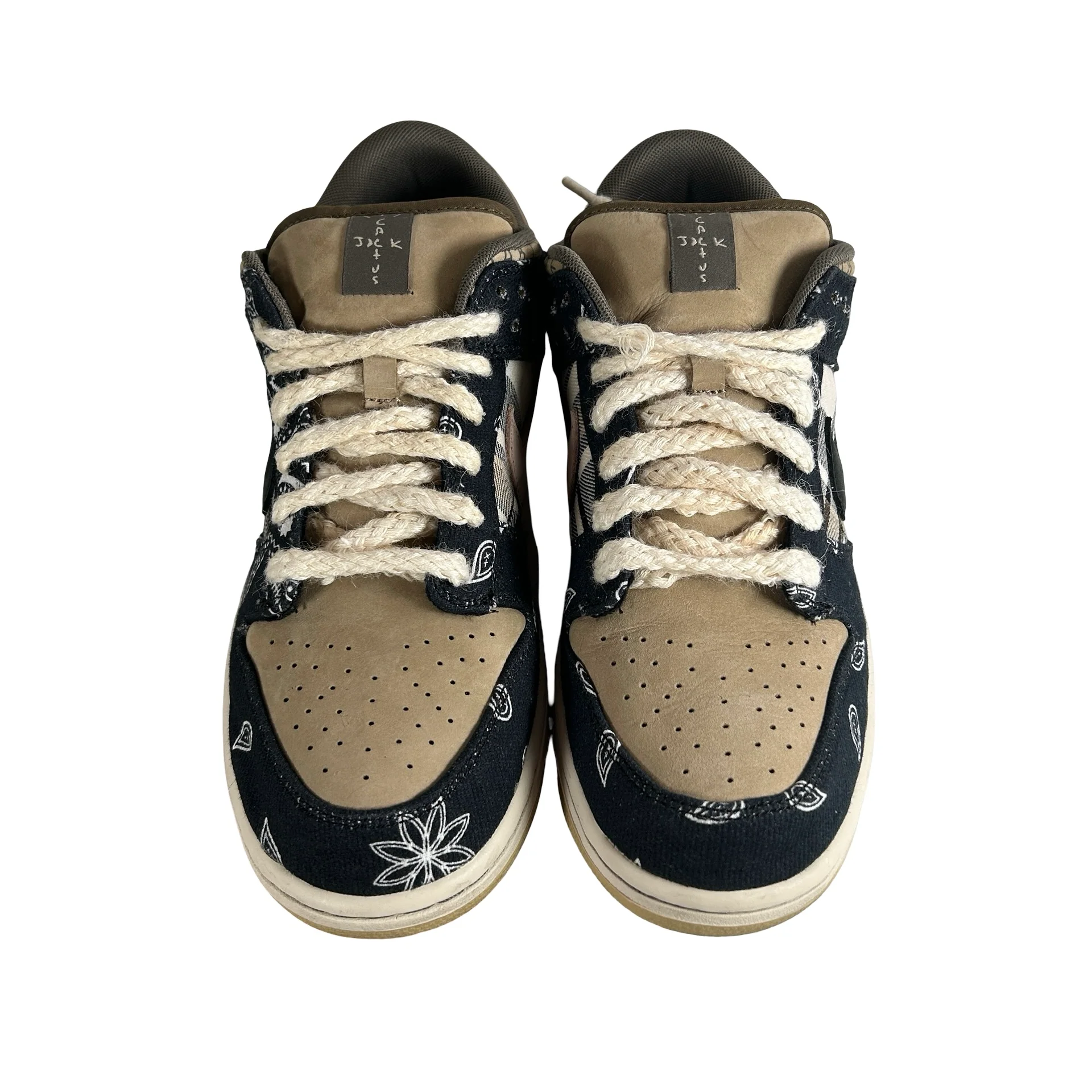 CT5053 001 Nike SB Dunk Low Travis Scott [USED] - 9 M (Used) (No Box) - Image 2