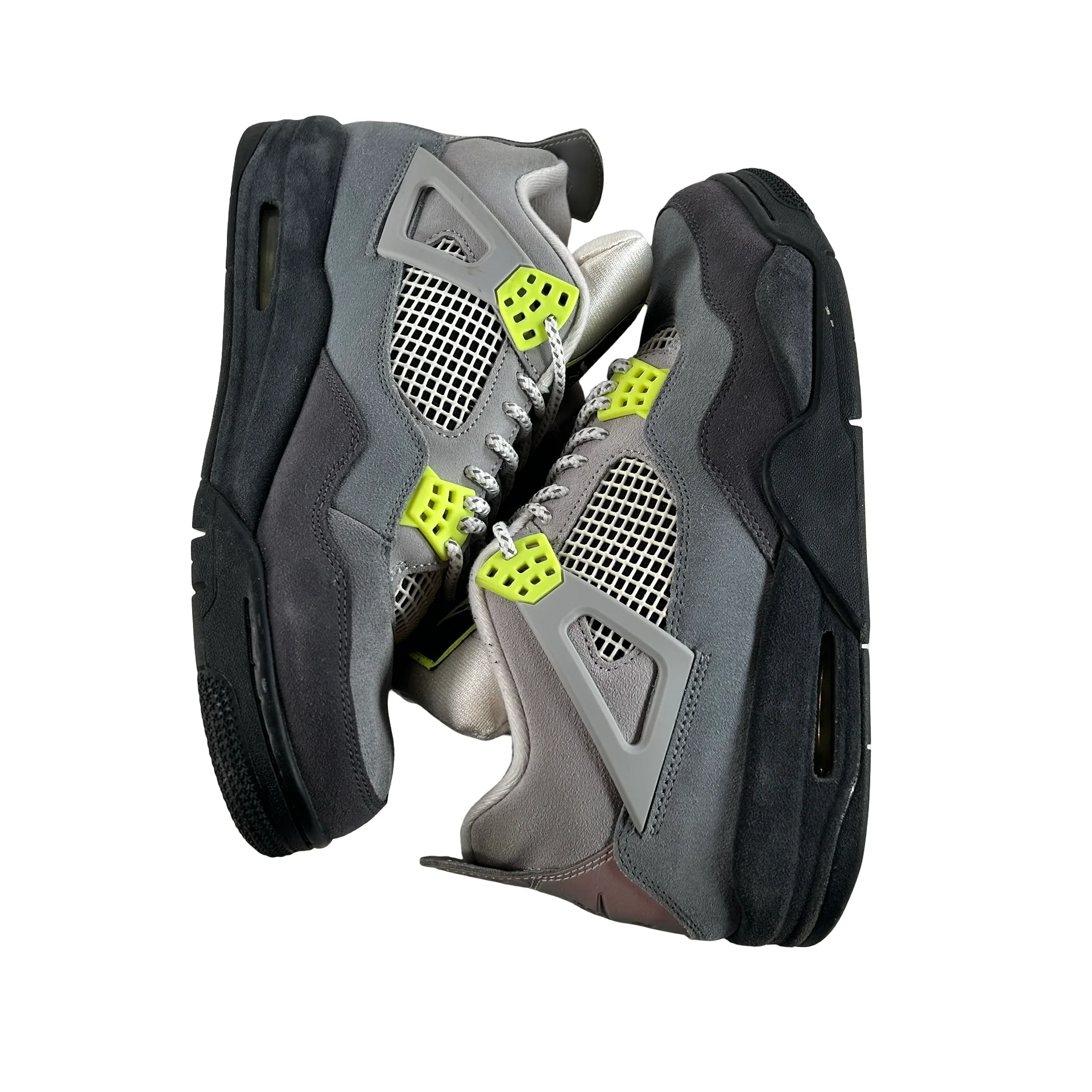 CT5342 007 Jordan 4 Retro SE 95 Neon [USED] - 11 M (Used) (No Box) - Image 5