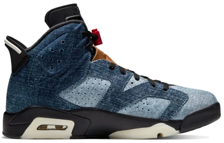 CT5350 401 Air Jordan 6 Retro Washed Denim - Image 2