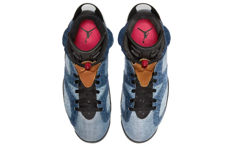 CT5350 401 Air Jordan 6 Retro Washed Denim - Image 4