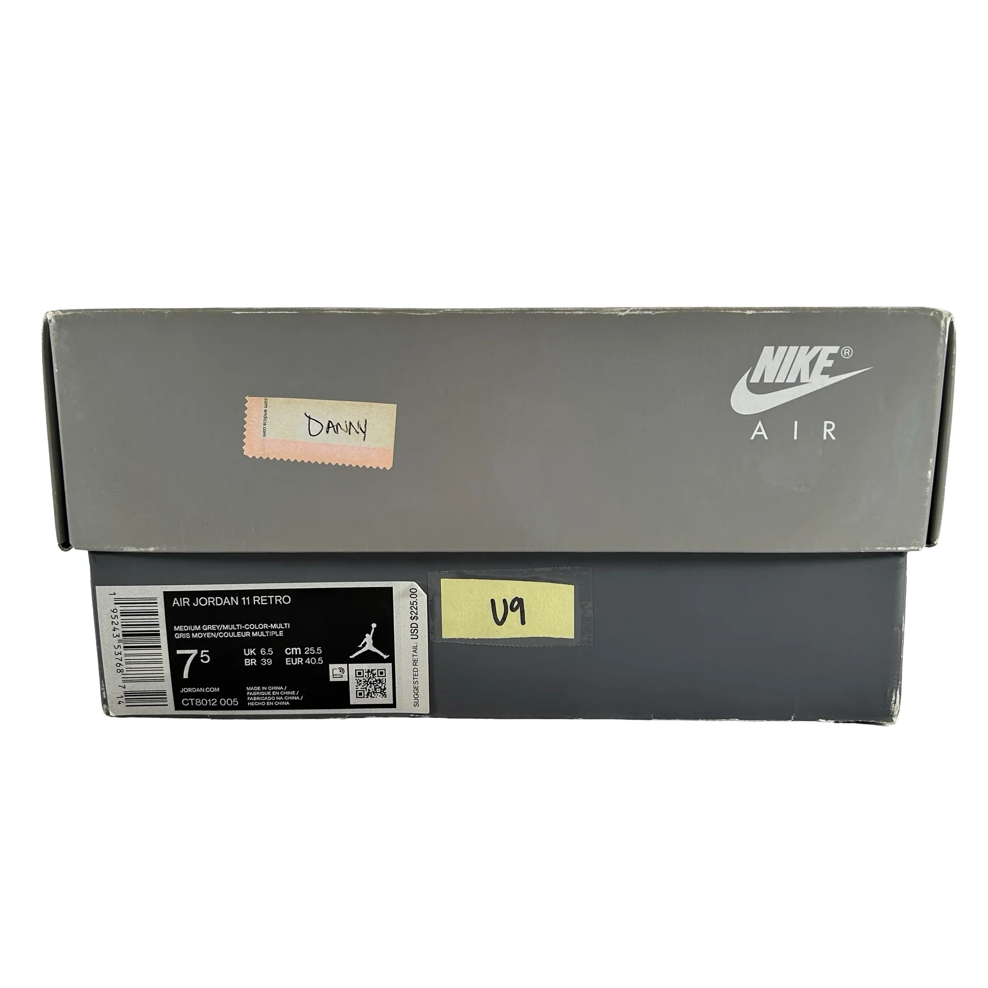 CT8012 005 Jordan 11 Retro Cool Grey (2021) [USED] - 7.5 M (Used9) - Image 7