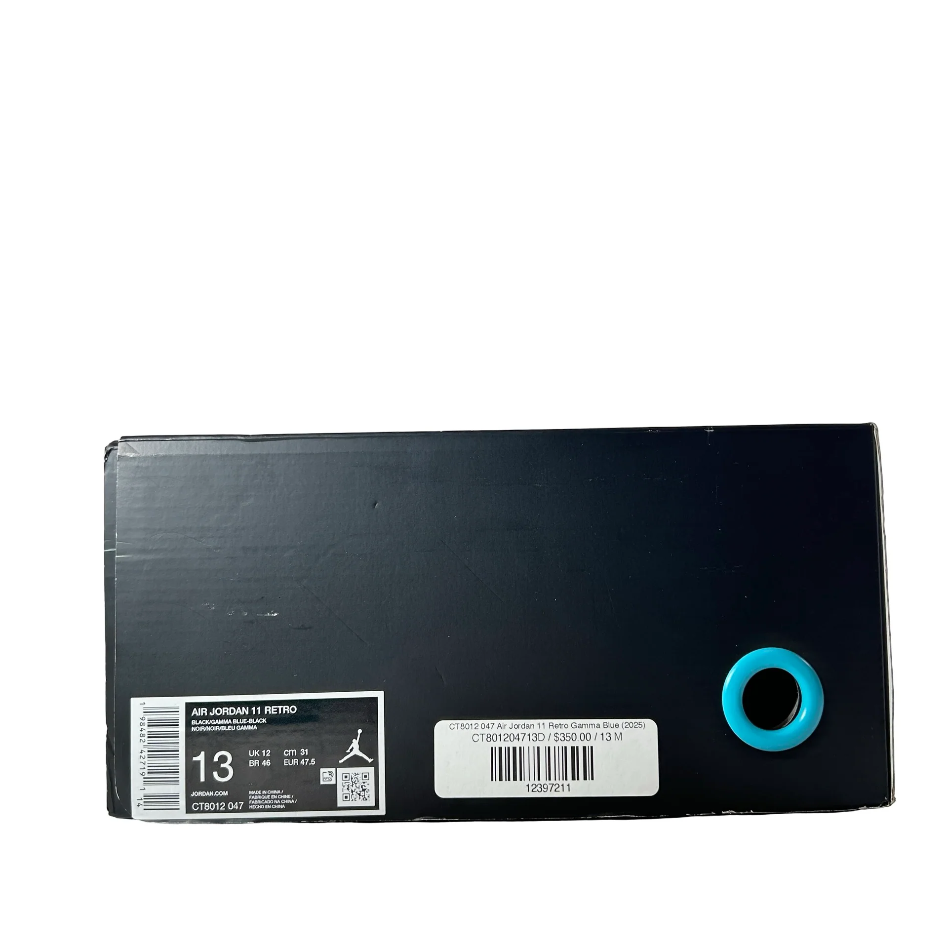 CT8012 047 Jordan 11 Retro Gamma Blue (2025) [USED] - 13 M (Used) - Image 7