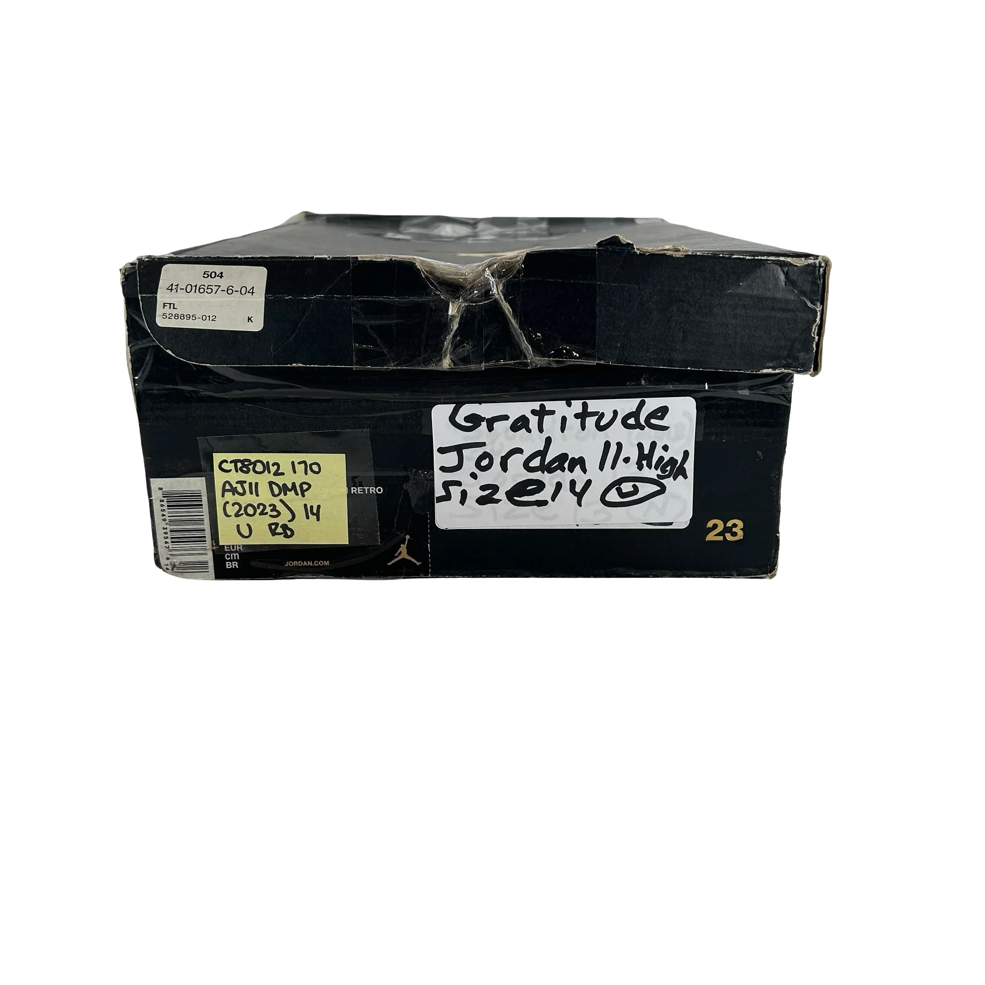 CT8012 170 Jordan 11 Retro DMP Defining Moments (2023) [USED] - 14 M (Used) (Replace Box - Image 7