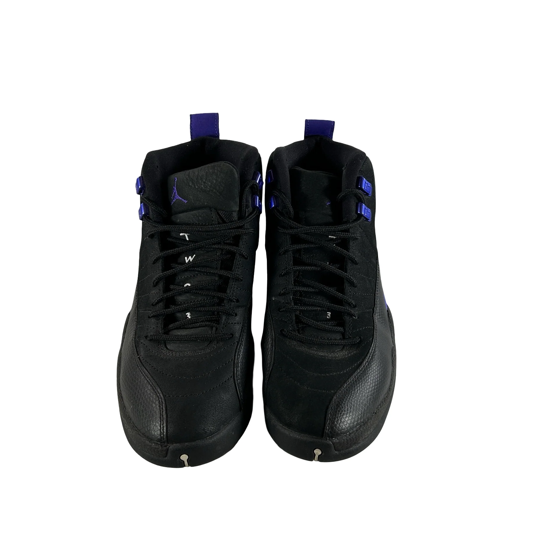 CT8013 005 Jordan 12 Retro Black Dark Concord [USED] - 8 M (Used) (No Box) - Image 2