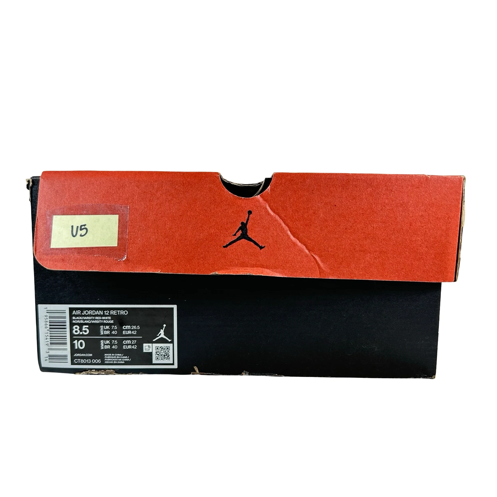 CT8013 006 Jordan 12 Retro Playoffs (2022) [USED] - 8.5 M (Used5) - Image 7