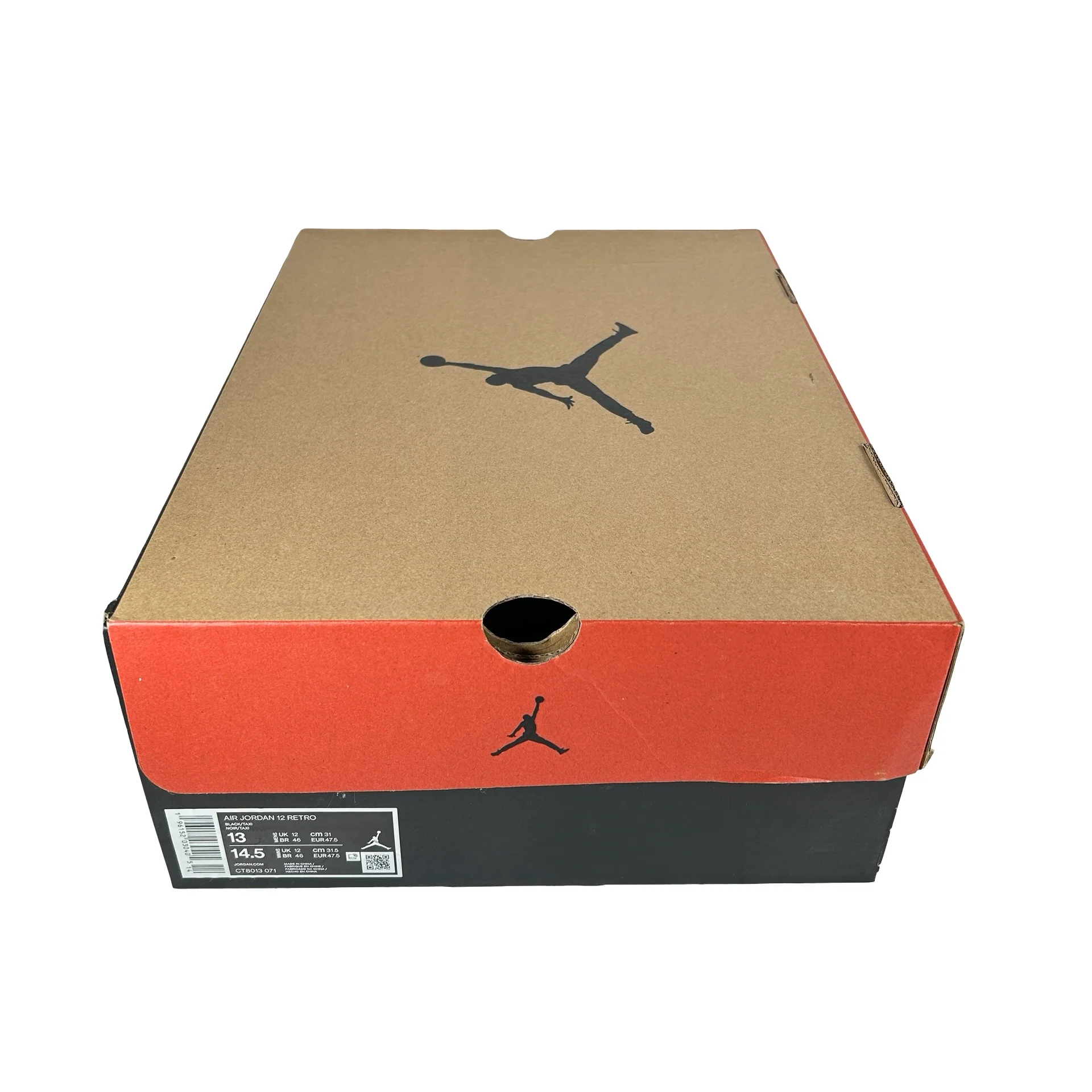 CT8013 071 Jordan 12 Retro Black Taxi [USED] - 13 M (Used) - Image 7