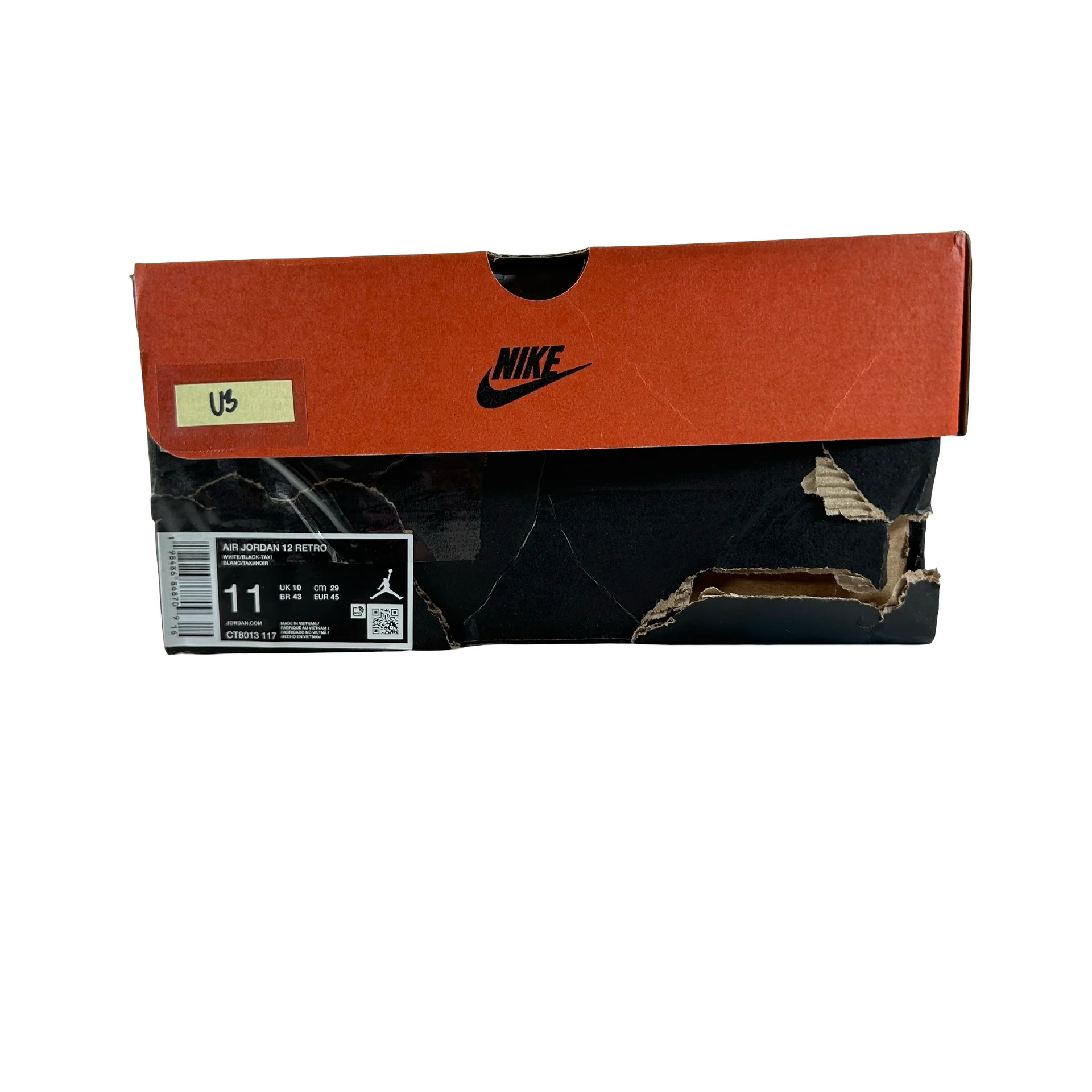 CT8013 117 Jordan 12 Retro Taxi (2025) [USED] - 11 M (Used3) - Image 7