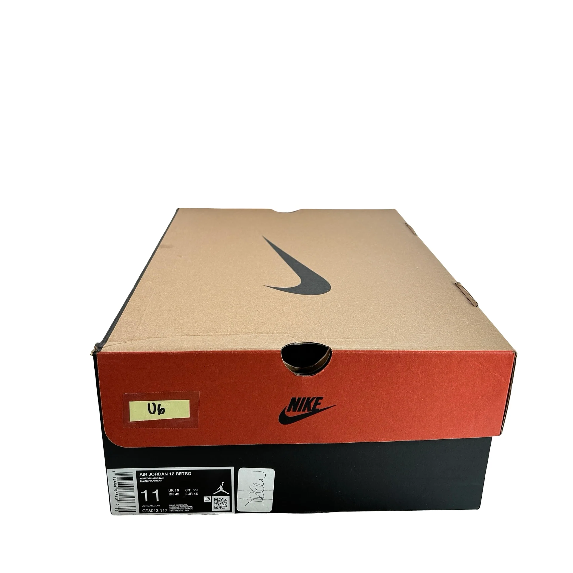 CT8013 117 Jordan 12 Retro Taxi (2025) [USED] - 11 M (Used6) - Image 7
