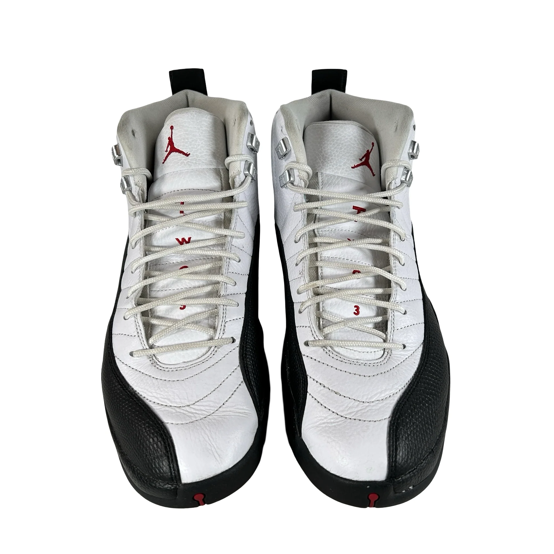 CT8013 162 Air Jordan 12 Red Taxi [USED] - 12 M (Used3) - Image 2