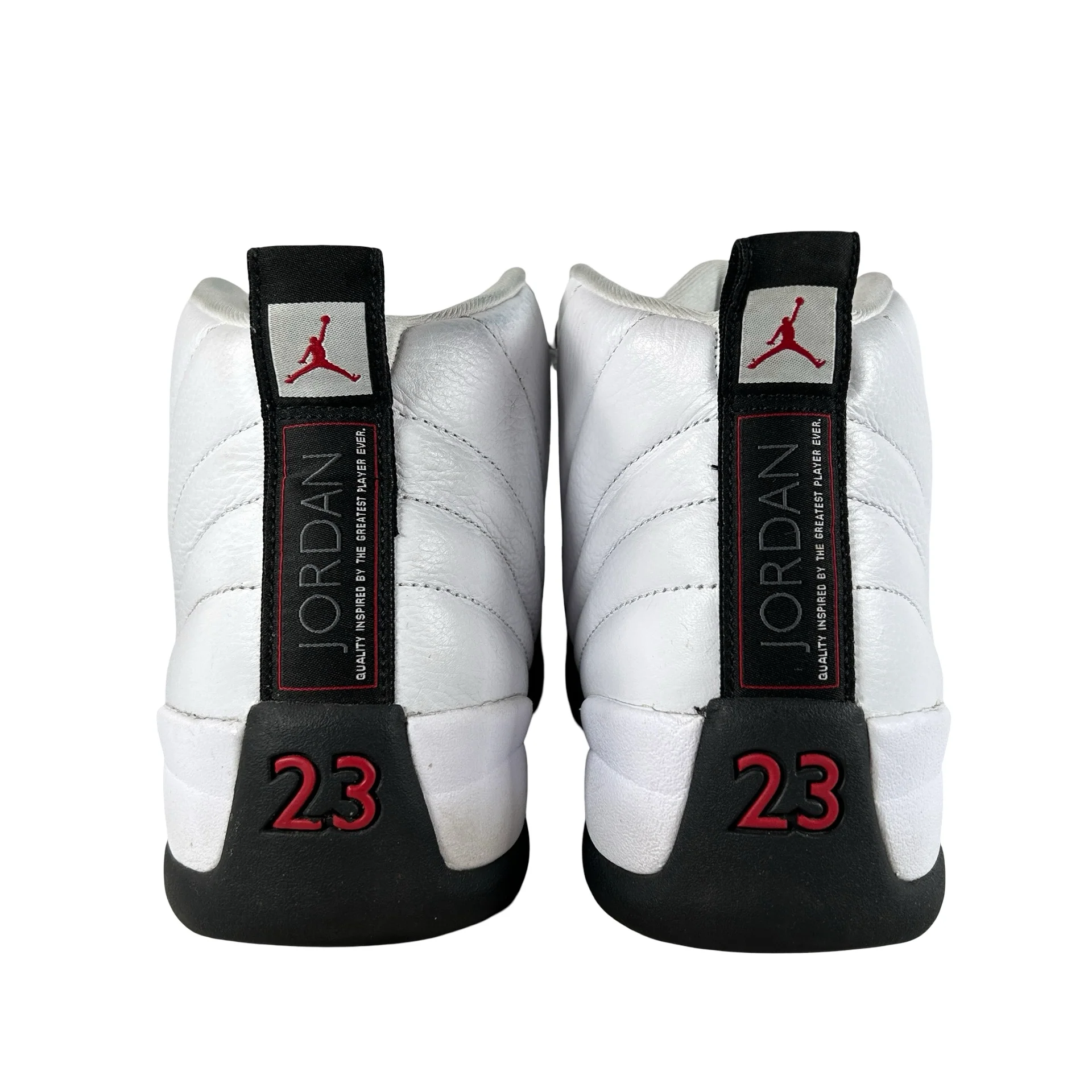 CT8013 162 Air Jordan 12 Red Taxi [USED] - 12 M (Used3) - Image 3
