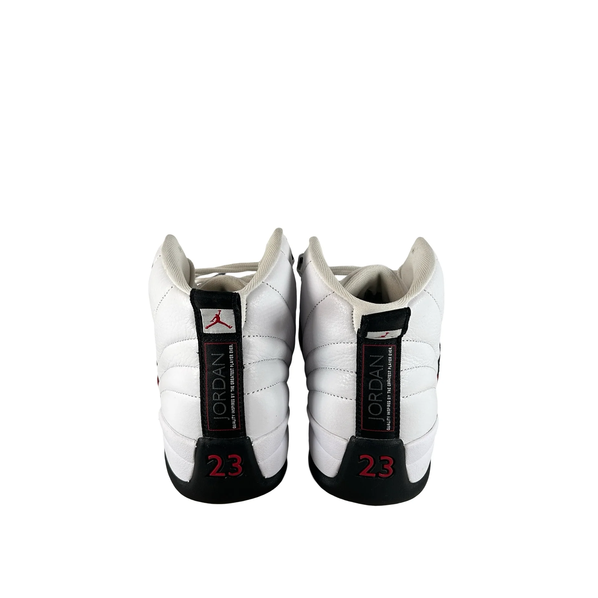 CT8013 162 Air Jordan 12 Red Taxi [USED] - 7.5 M (Used) (No Box) - Image 3
