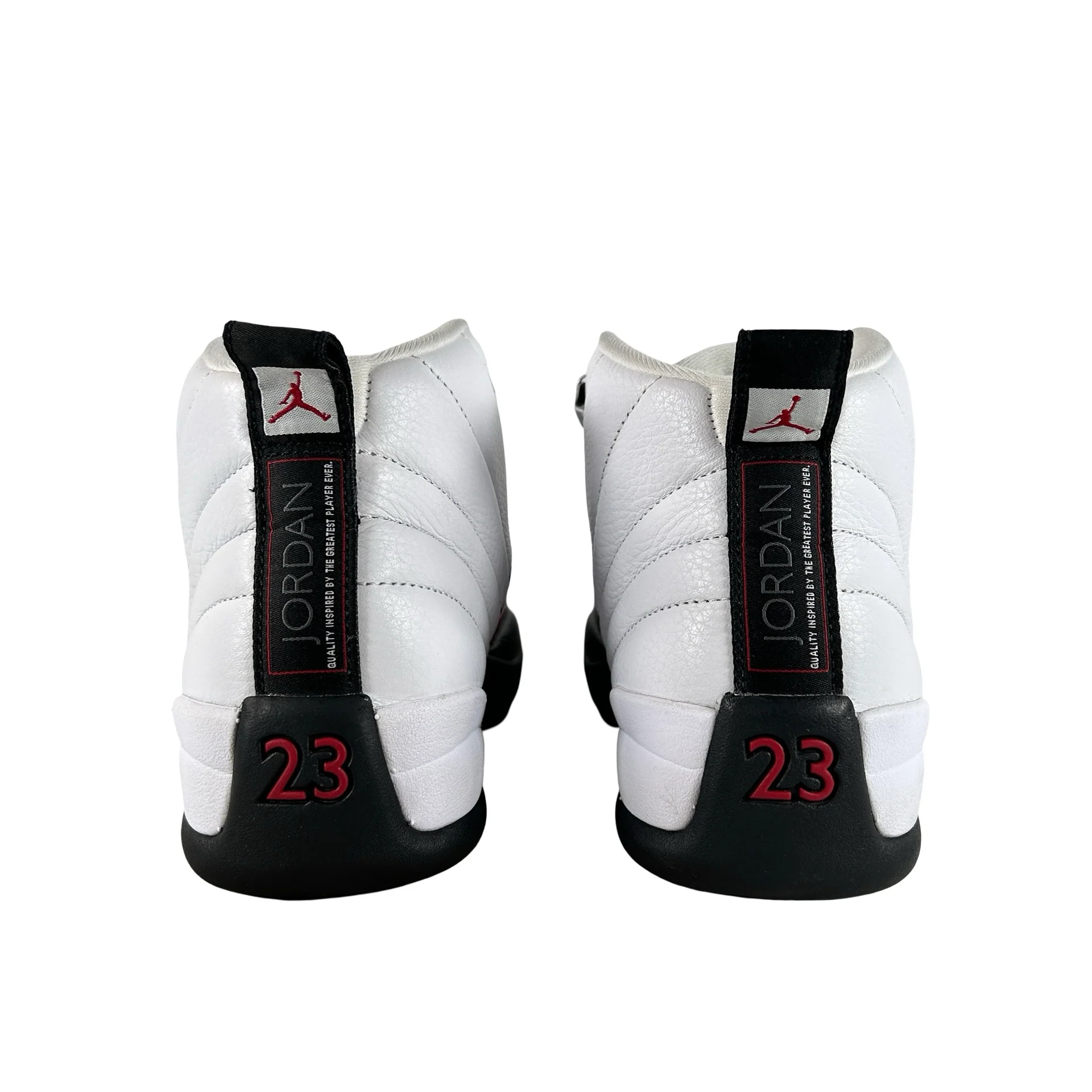 CT8013 162 Air Jordan 12 Red Taxi [USED] - 7.5 M (Used2) (No Box2) - Image 3