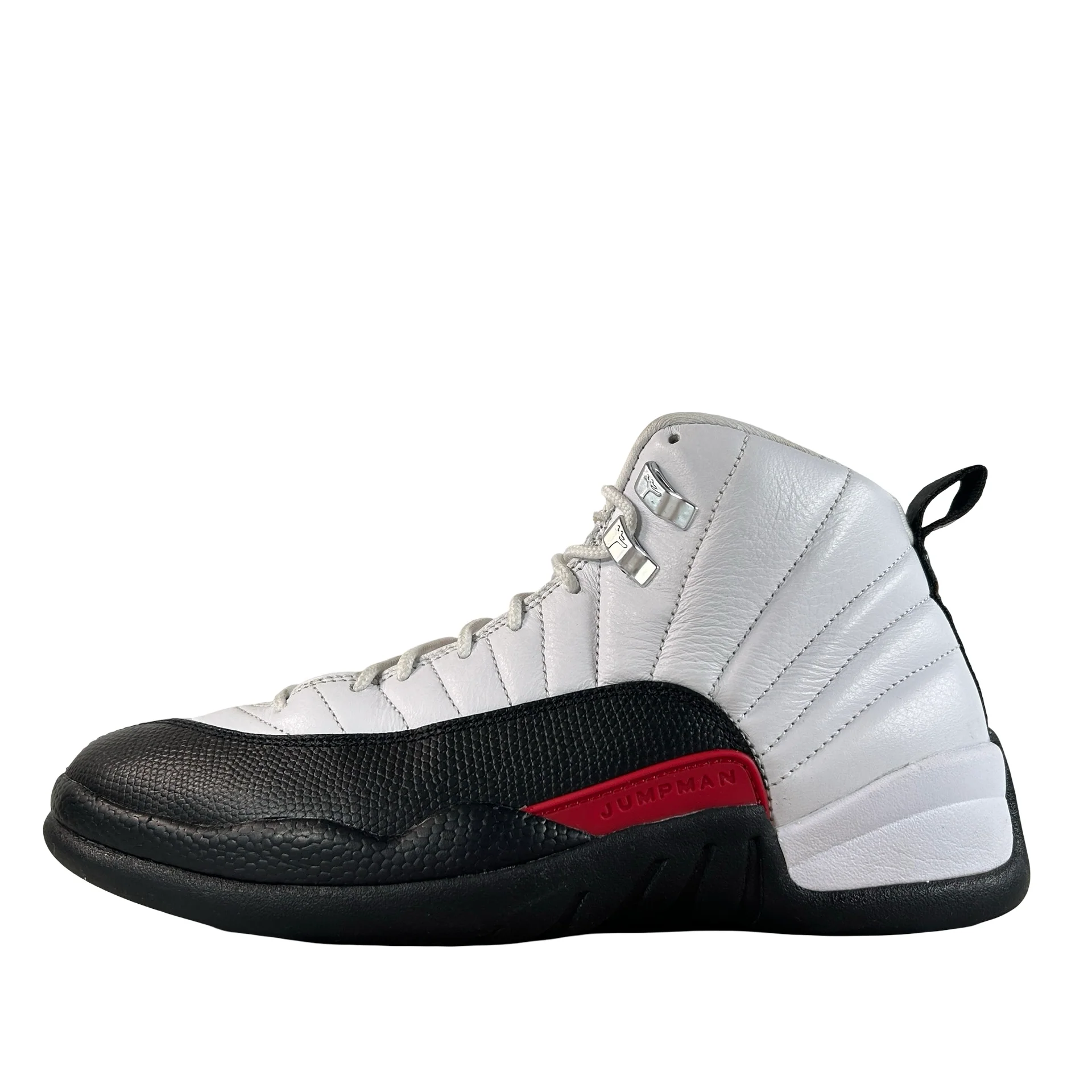 CT8013 162 Air Jordan 12 Red Taxi [USED] - 8.5 M (Used)