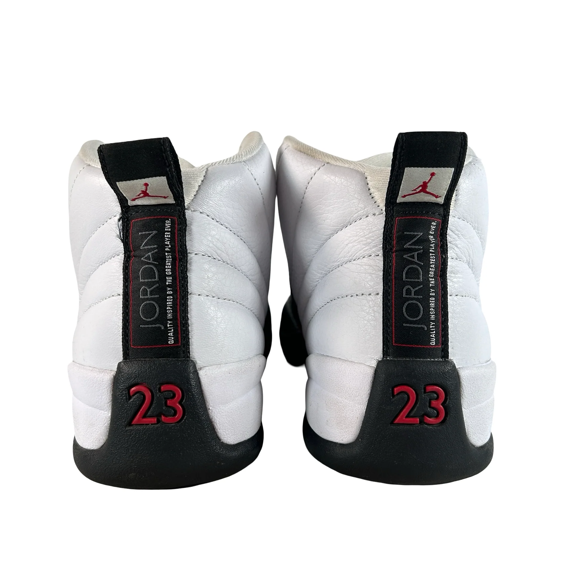 CT8013 162 Air Jordan 12 Red Taxi [USED] - 8.5 M (Used) - Image 3