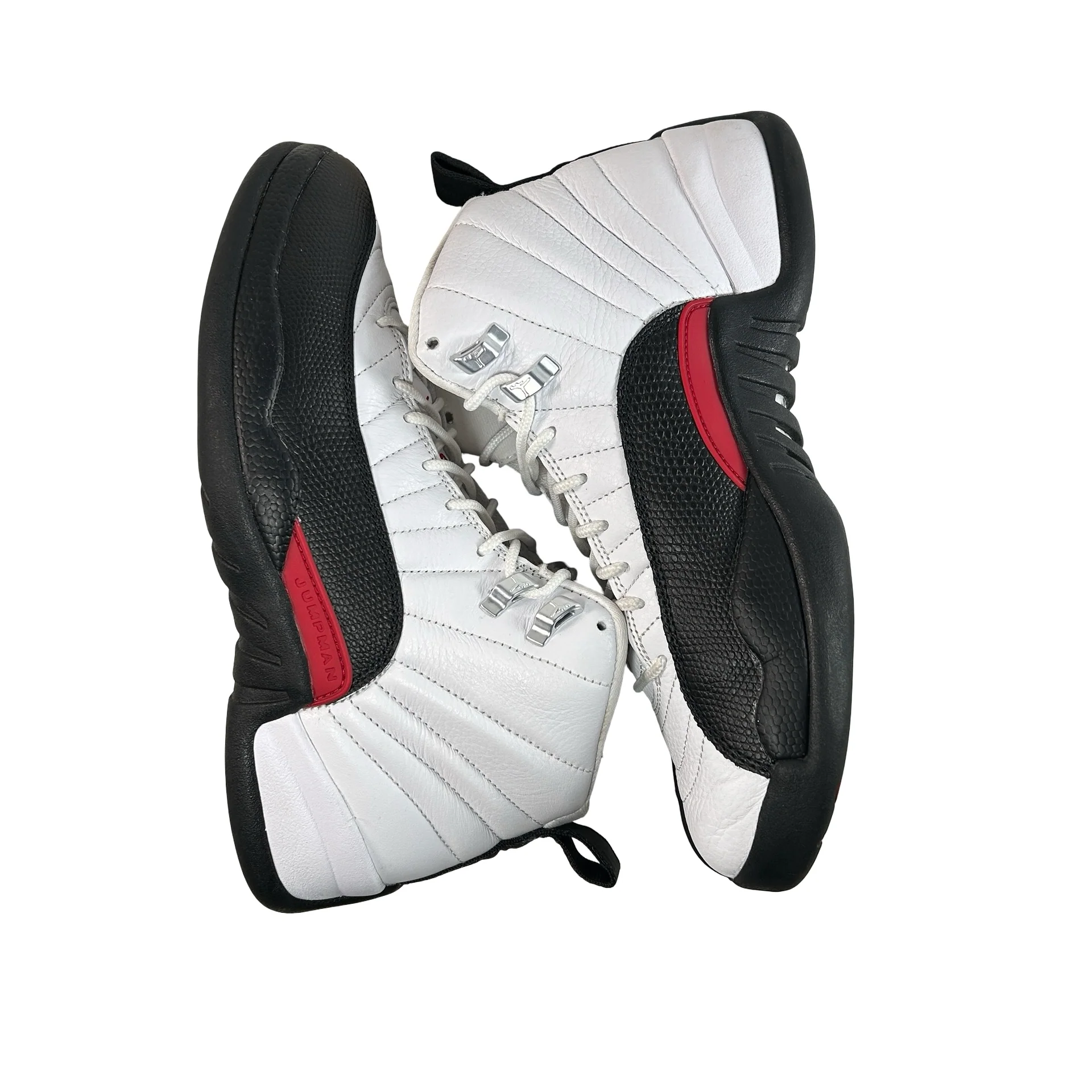 CT8013 162 Air Jordan 12 Red Taxi [USED] - 8.5 M (Used) - Image 4