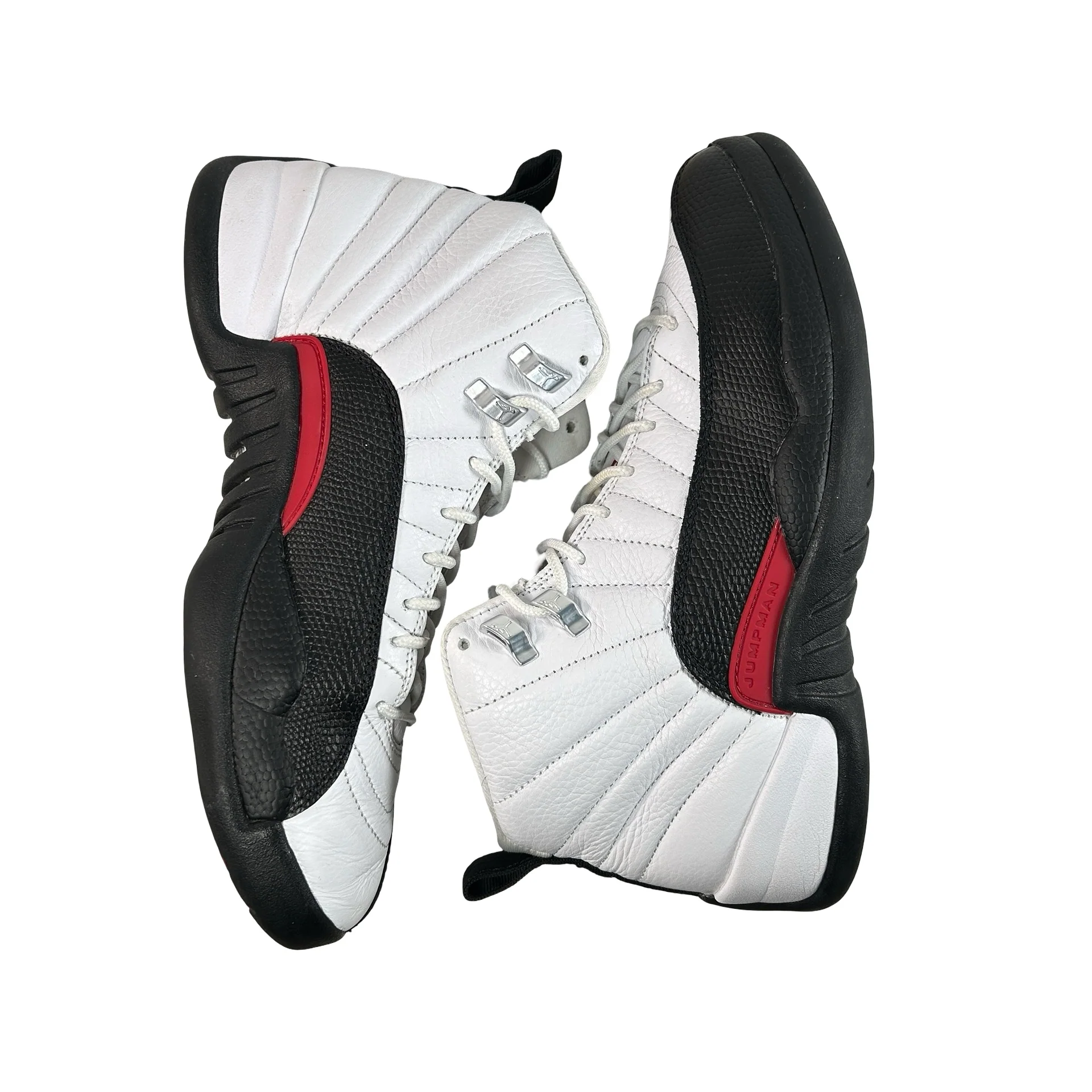 CT8013 162 Air Jordan 12 Red Taxi [USED] - 8.5 M (Used) - Image 5