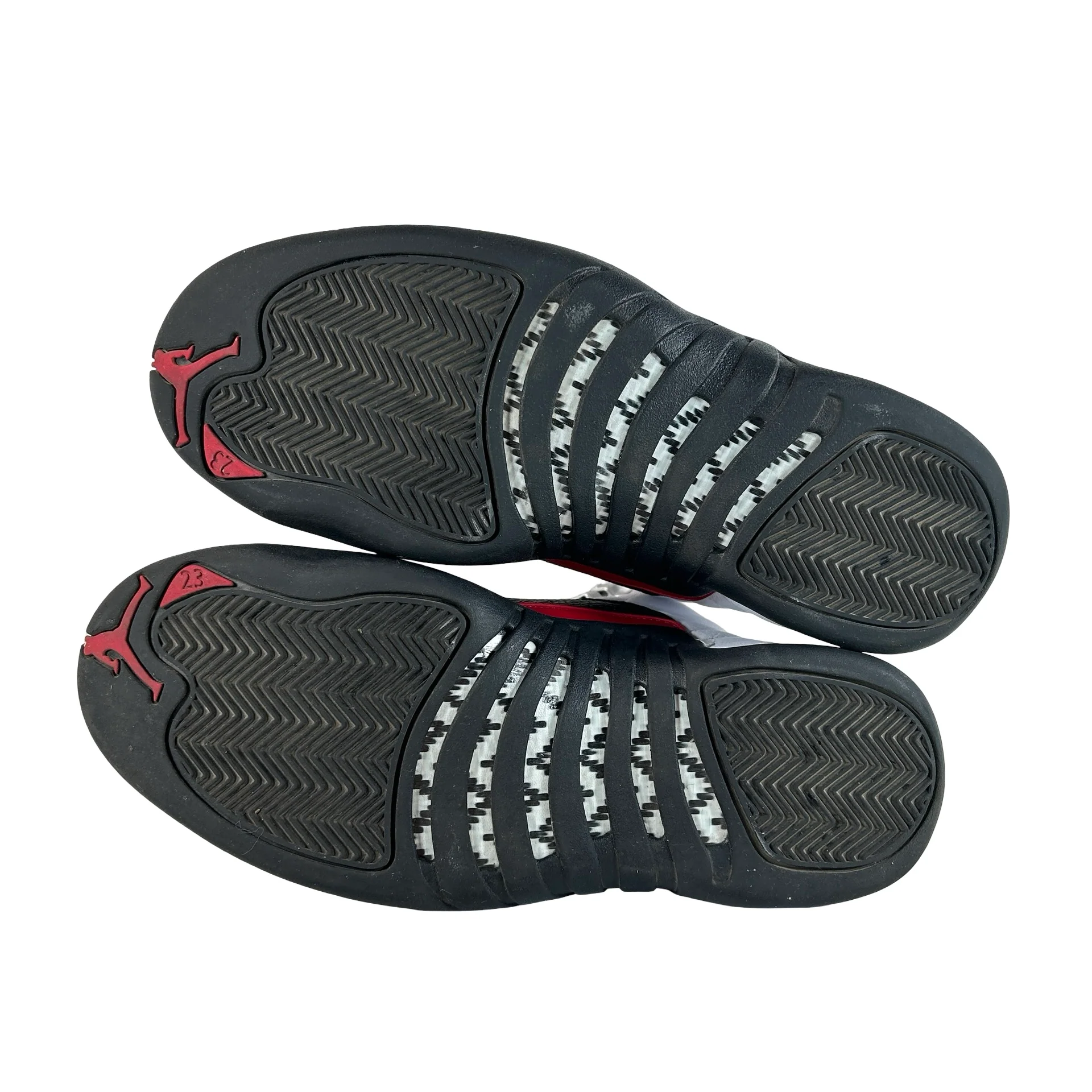CT8013 162 Air Jordan 12 Red Taxi [USED] - 8.5 M (Used) - Image 6