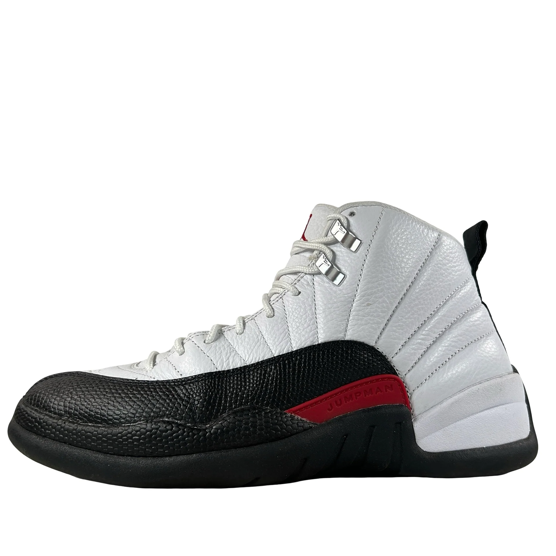 CT8013 162 Air Jordan 12 Red Taxi [USED] - 9 M (Used2)
