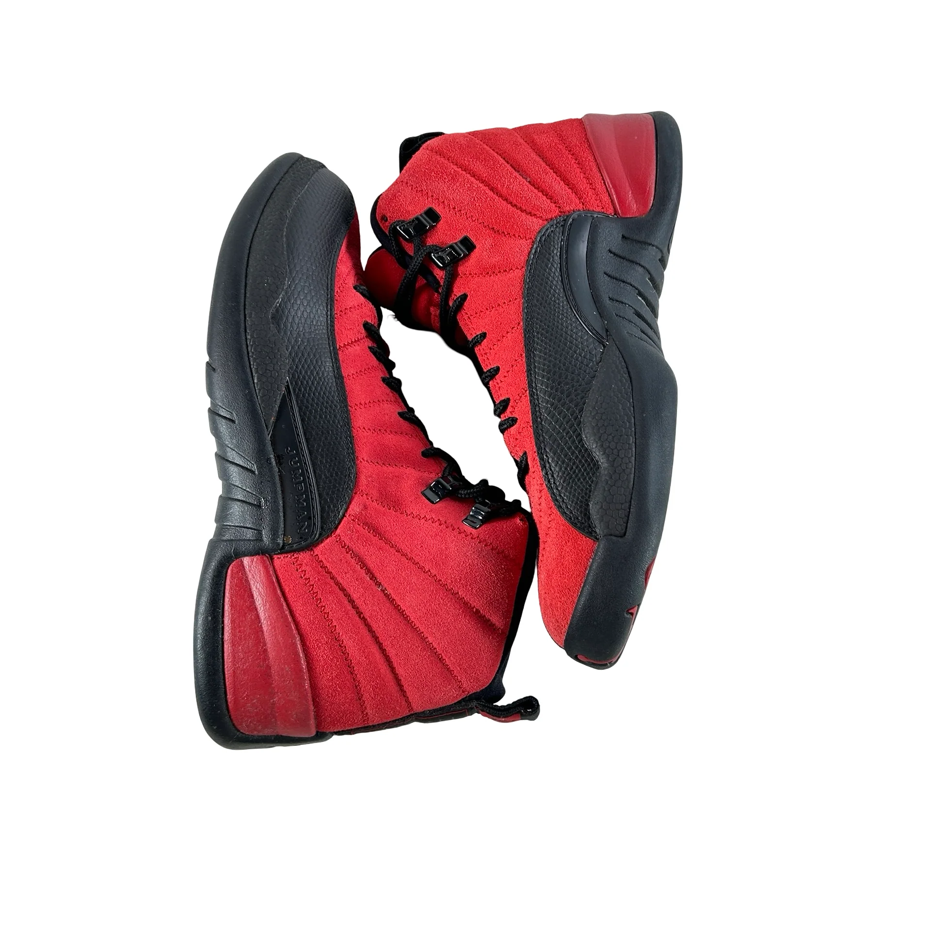 CT8013 602 Jordan 12 Retro Reverse Flu Game [USED] - 8 M (Used) (No Box) - Image 4