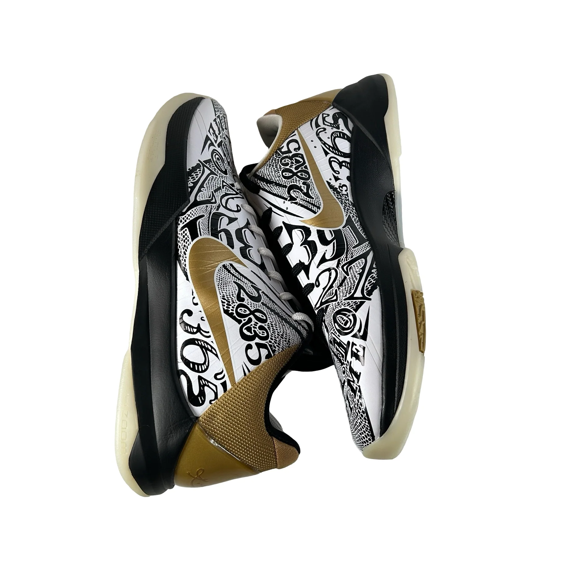 CT8014 100 Nike Kobe 5 Protro Big Stage/Parade [CONDITIONAL] - 10 M (Yellowing) - Image 4