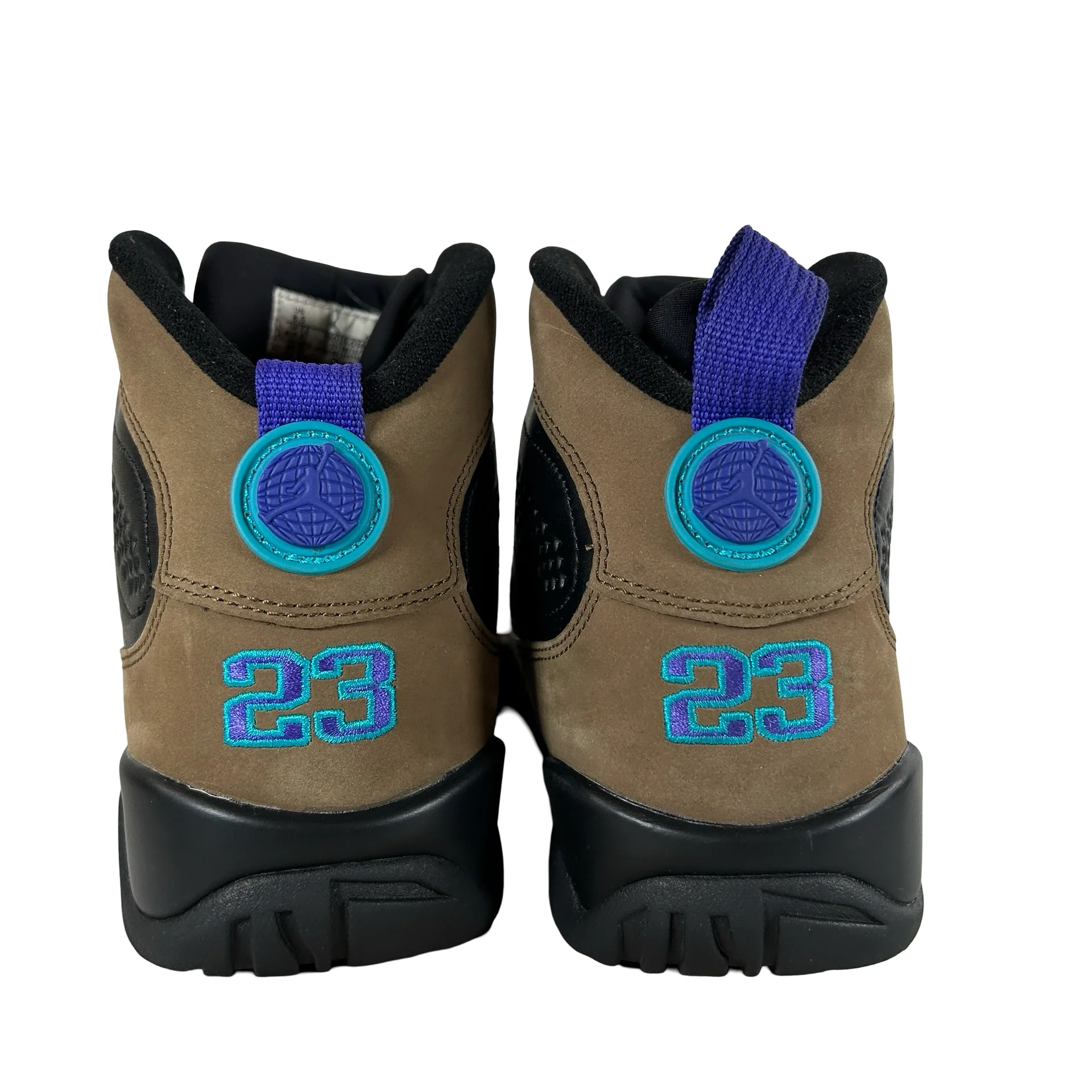 CT8019 034 Jordan 9 Retro Light Olive Concord [USED] - 8.5 (Used) - Image 3