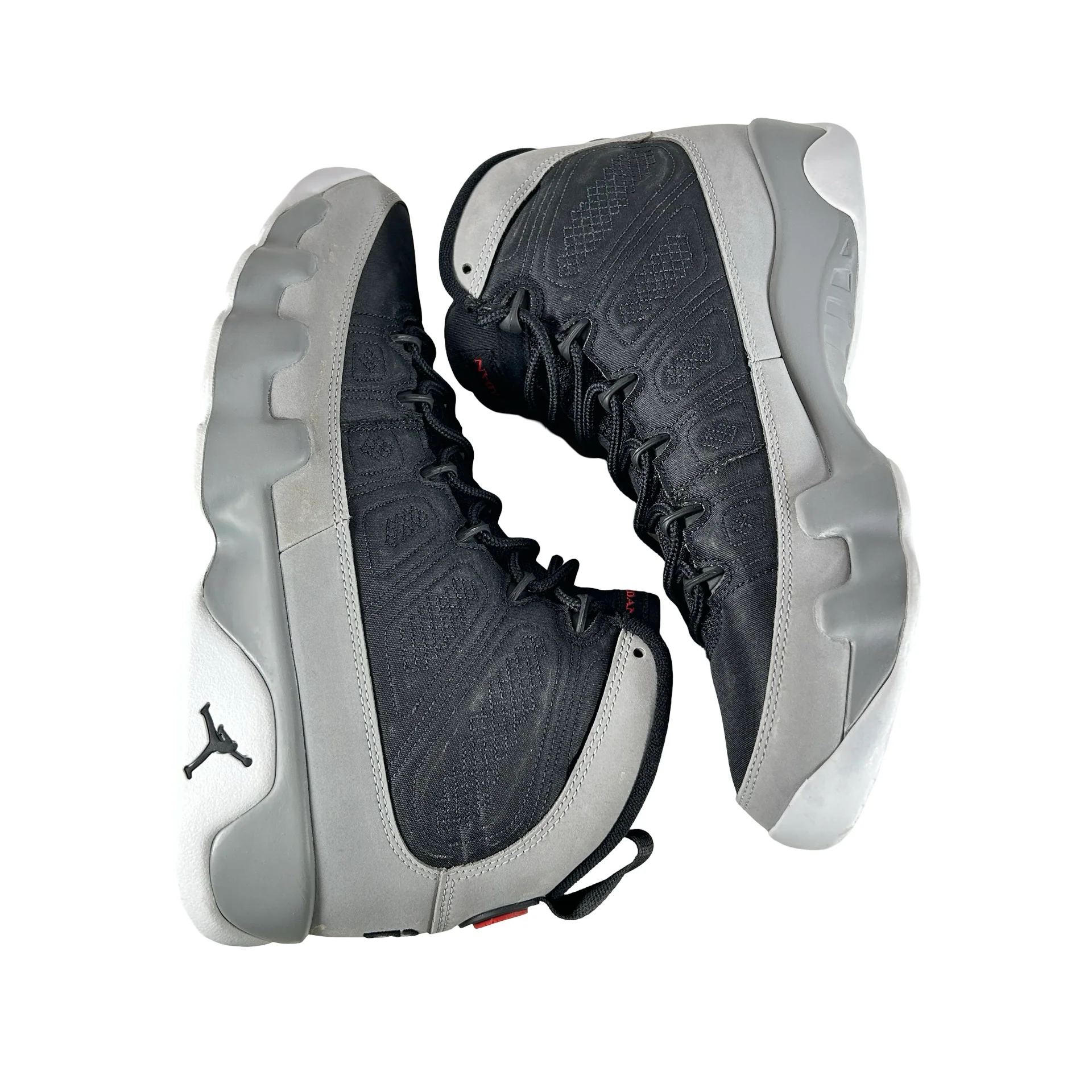CT8019 060 Jordan 9 Retro Particle Grey [USED] - 10.5 M (Used) (No Box) - Image 4