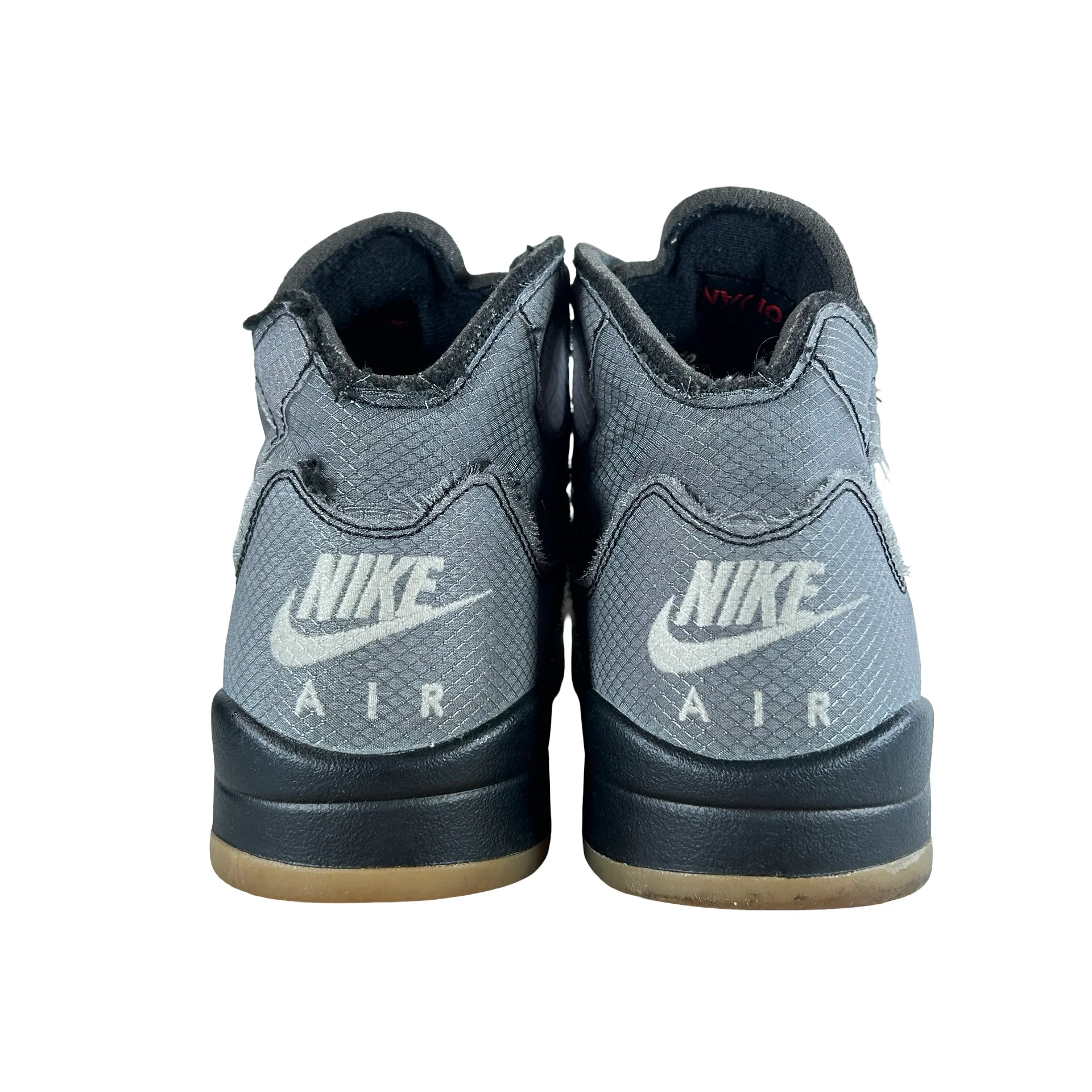 CT8480 001 Jordan 5 Off-White Black [USED] - 10.5 M (Used7) - Image 3