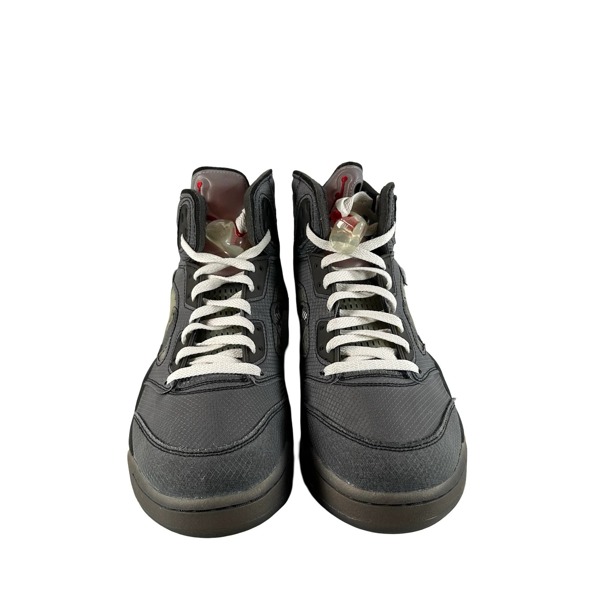 CT8480 001 Jordan 5 Off-White Black [USED] - 12.5 M (VNDS) - Image 2