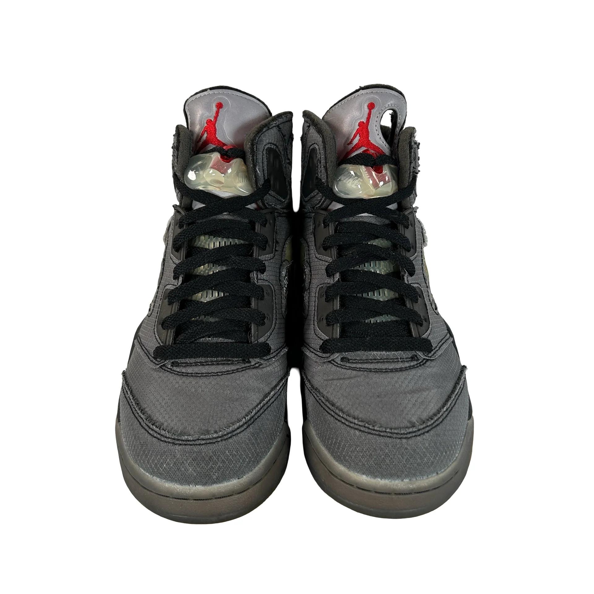 CT8480 001 Jordan 5 Off-White Black [USED] - 8.5 M (Used5) - Image 2