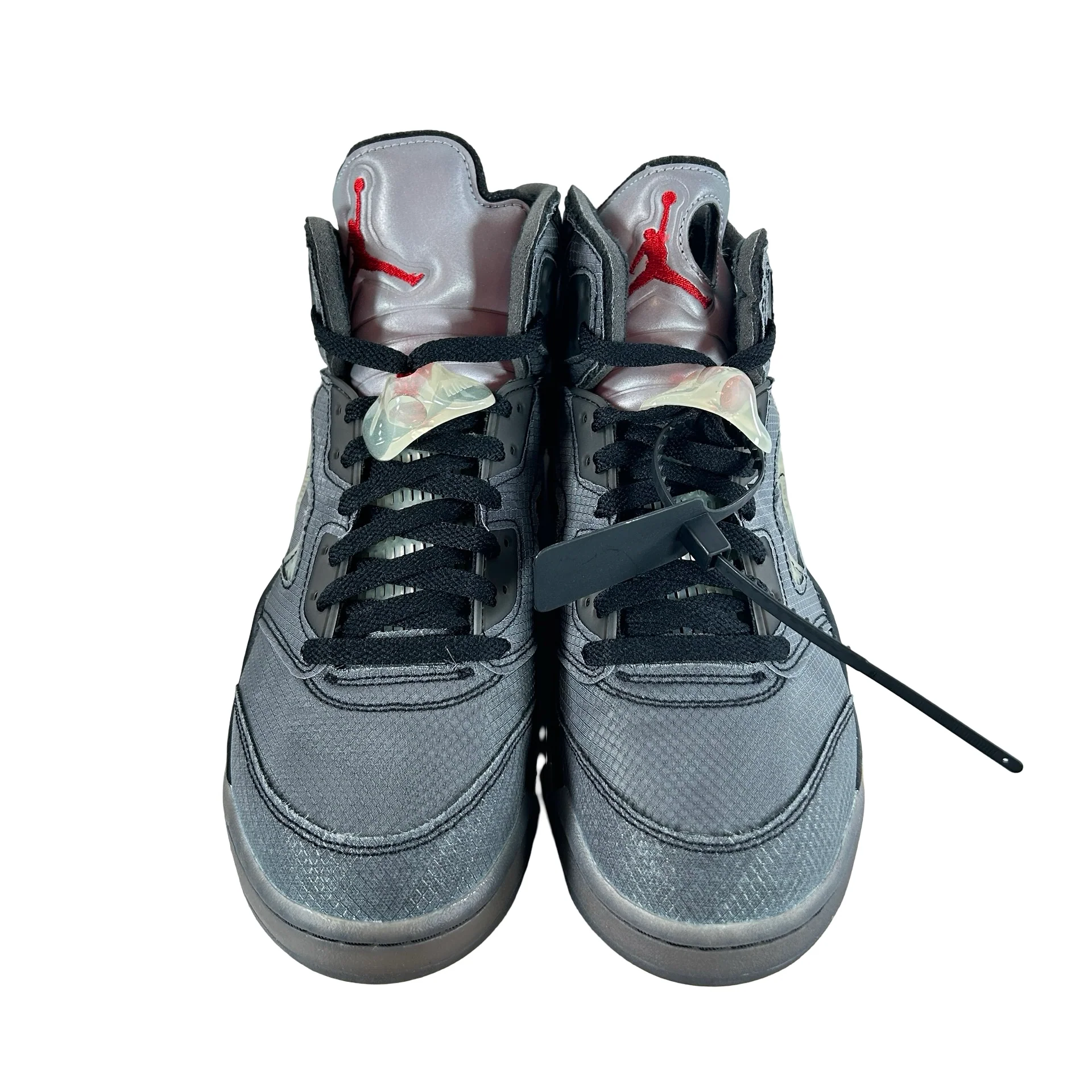 CT8480 001 Jordan 5 Off-White Black [USED] - 9 M (VNDS2) - Image 2