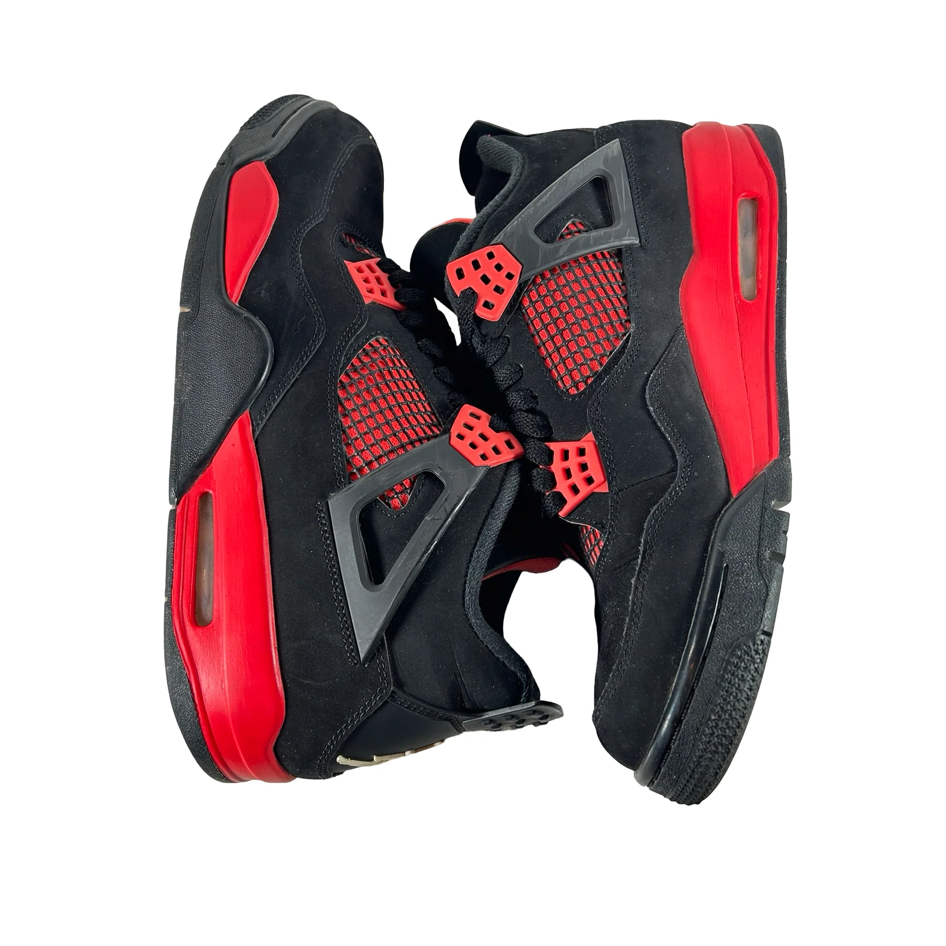 CT8527 016 Jordan 4 Retro Red Thunder [USED] - 10 M (Used2) (No Box2) - Image 4
