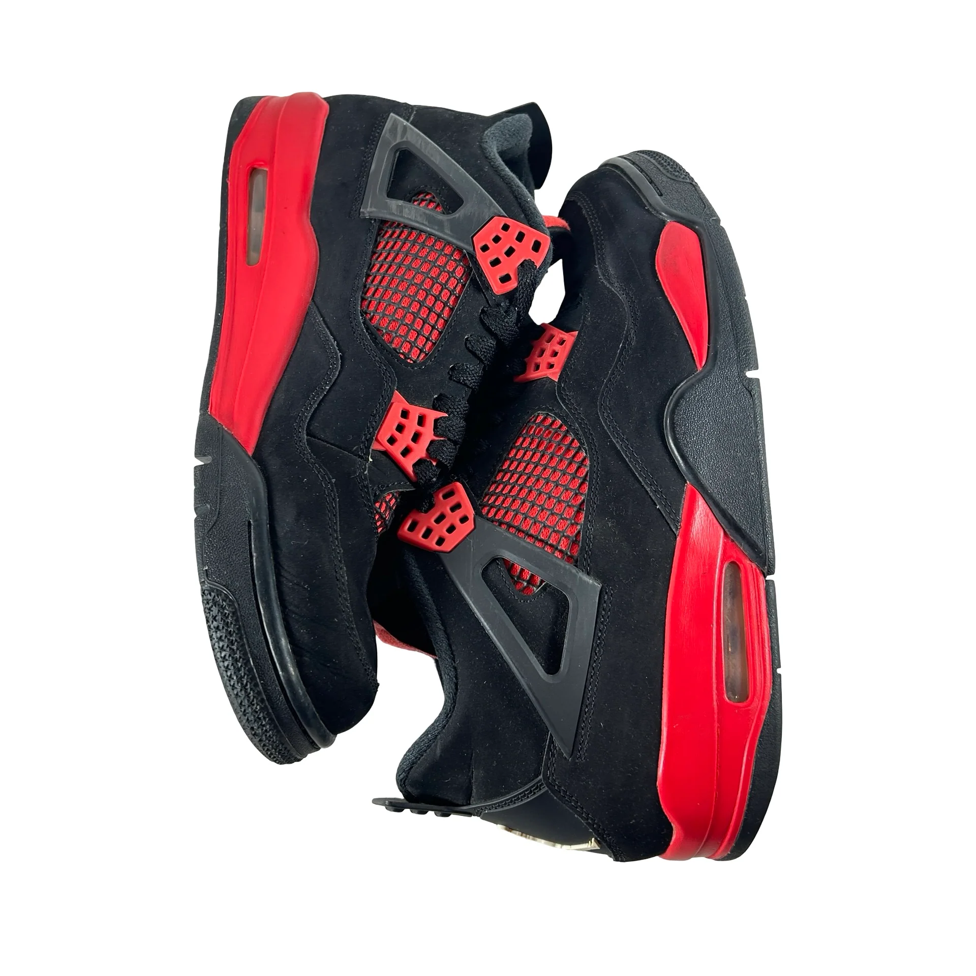 CT8527 016 Jordan 4 Retro Red Thunder [USED] - 10 M (Used2) (No Box2) - Image 5