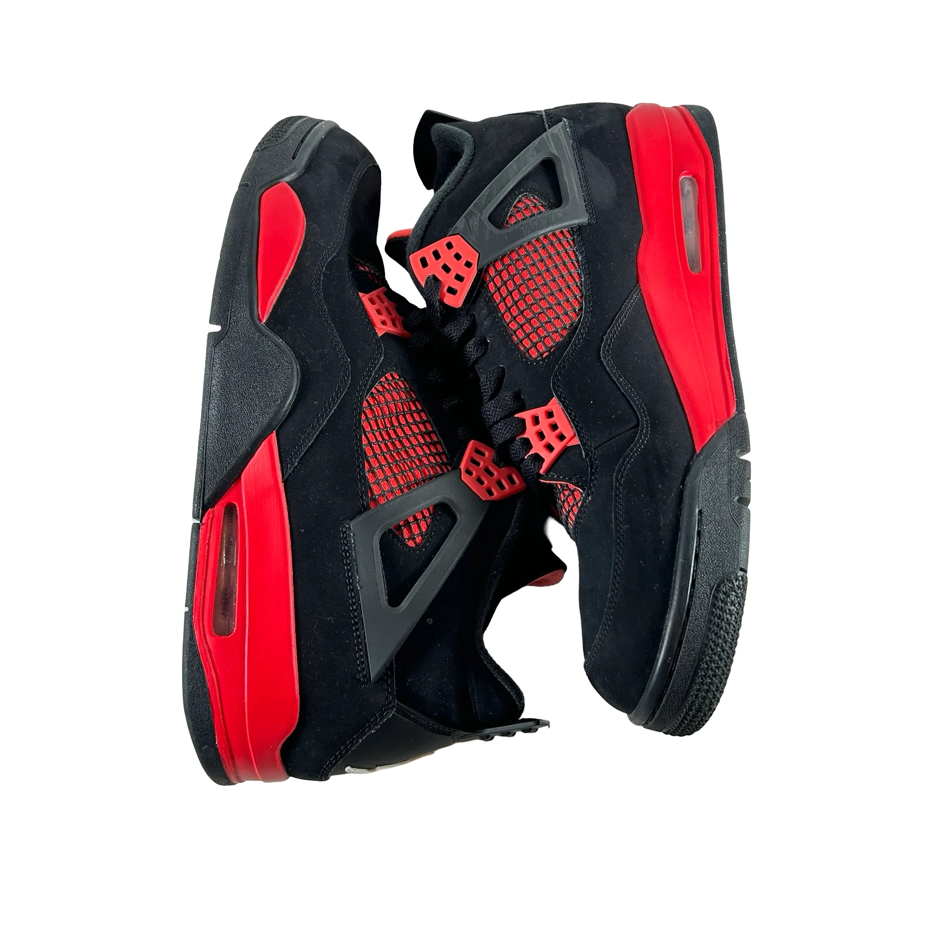 CT8527 016 Jordan 4 Retro Red Thunder [USED] - 12 M (Used2) (No Box2) - Image 4