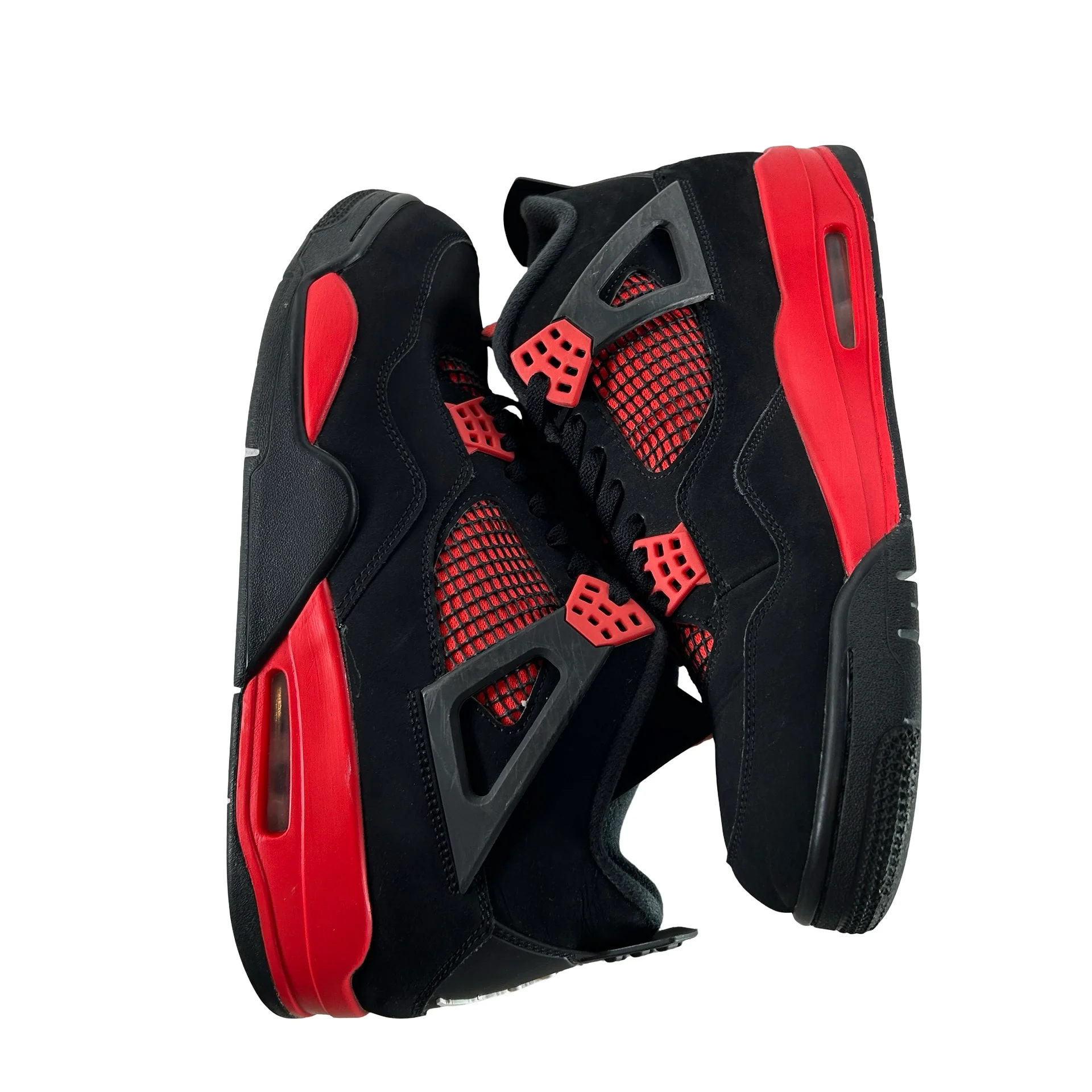 CT8527 016 Jordan 4 Retro Red Thunder [USED] - 12 M (Used5) (No Box5) - Image 5