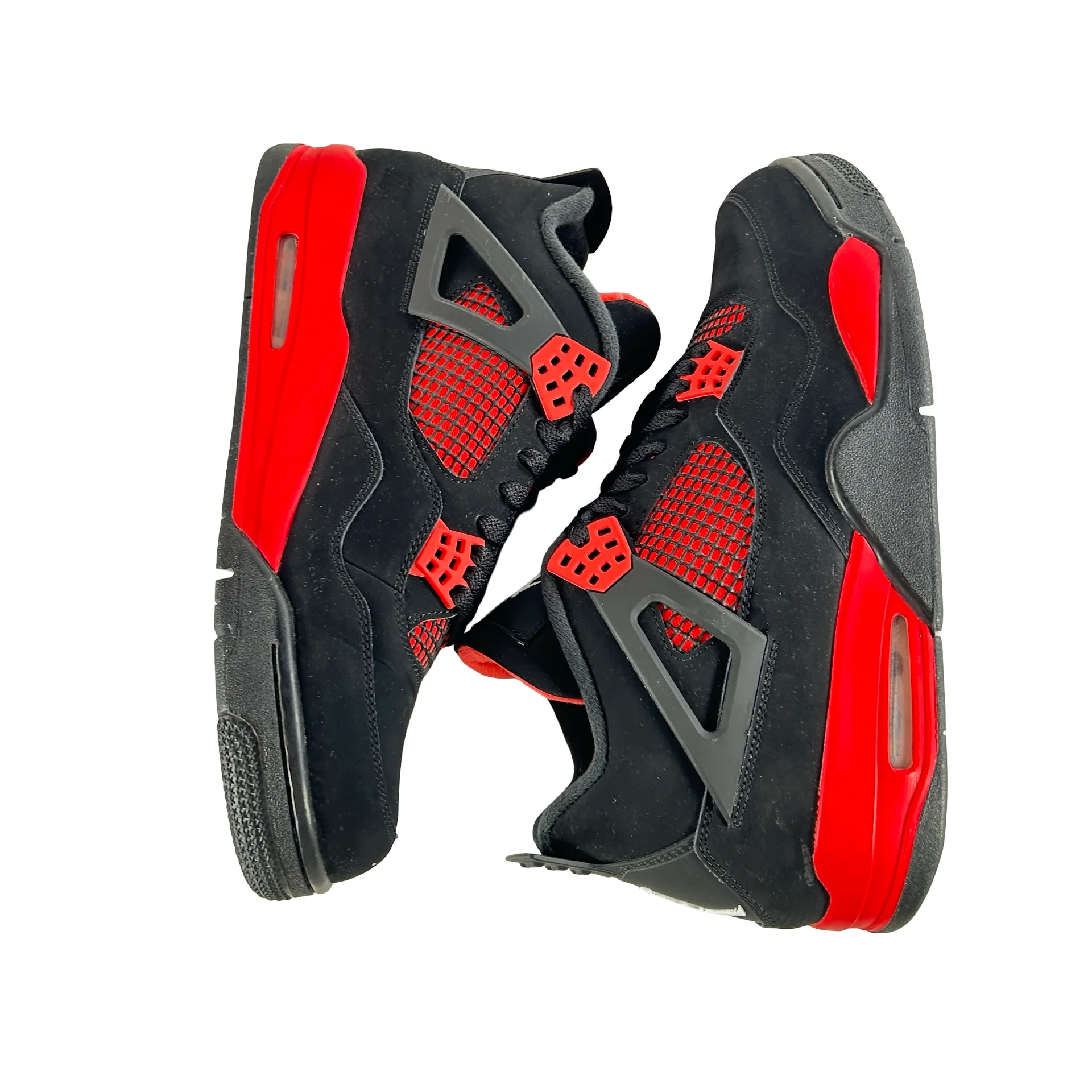 CT8527 016 Jordan 4 Retro Red Thunder [USED] - 12 M (Used7) - Image 4