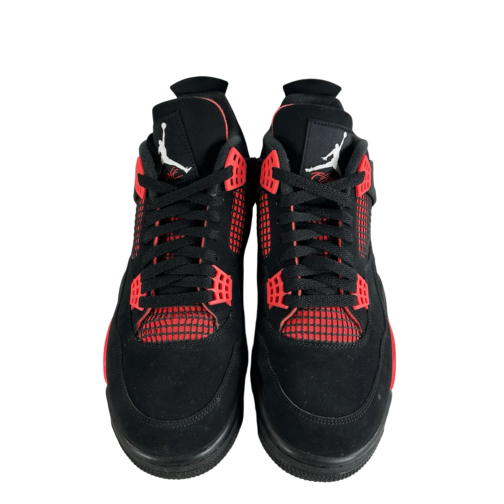 CT8527 016 Jordan 4 Retro Red Thunder [USED] - 12 M (Used9) - Image 2