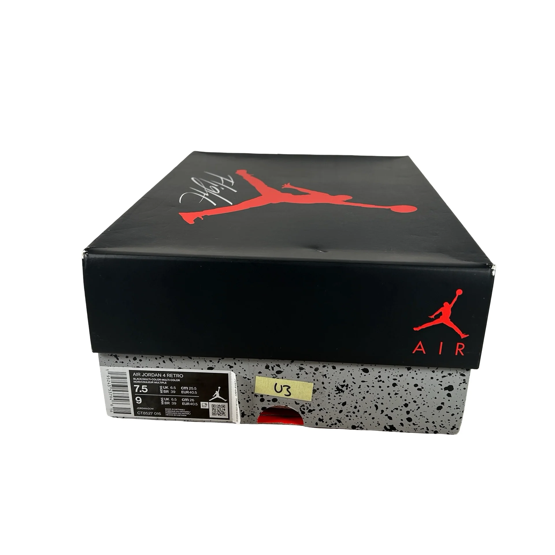 CT8527 016 Jordan 4 Retro Red Thunder [USED] - 7.5 M (Used3) - Image 7