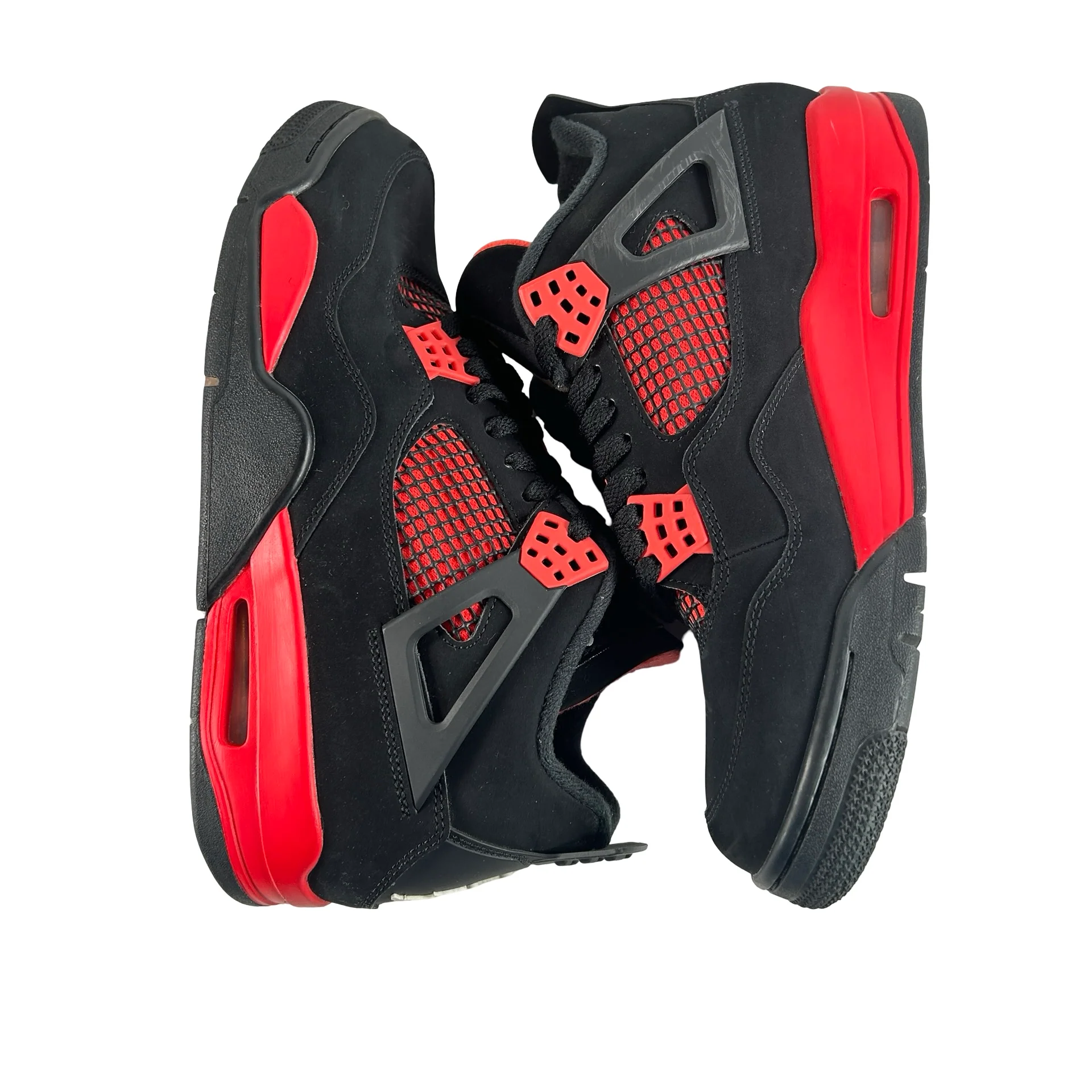 CT8527 016 Jordan 4 Retro Red Thunder [USED] - 9.5 M (Used7) - Image 4