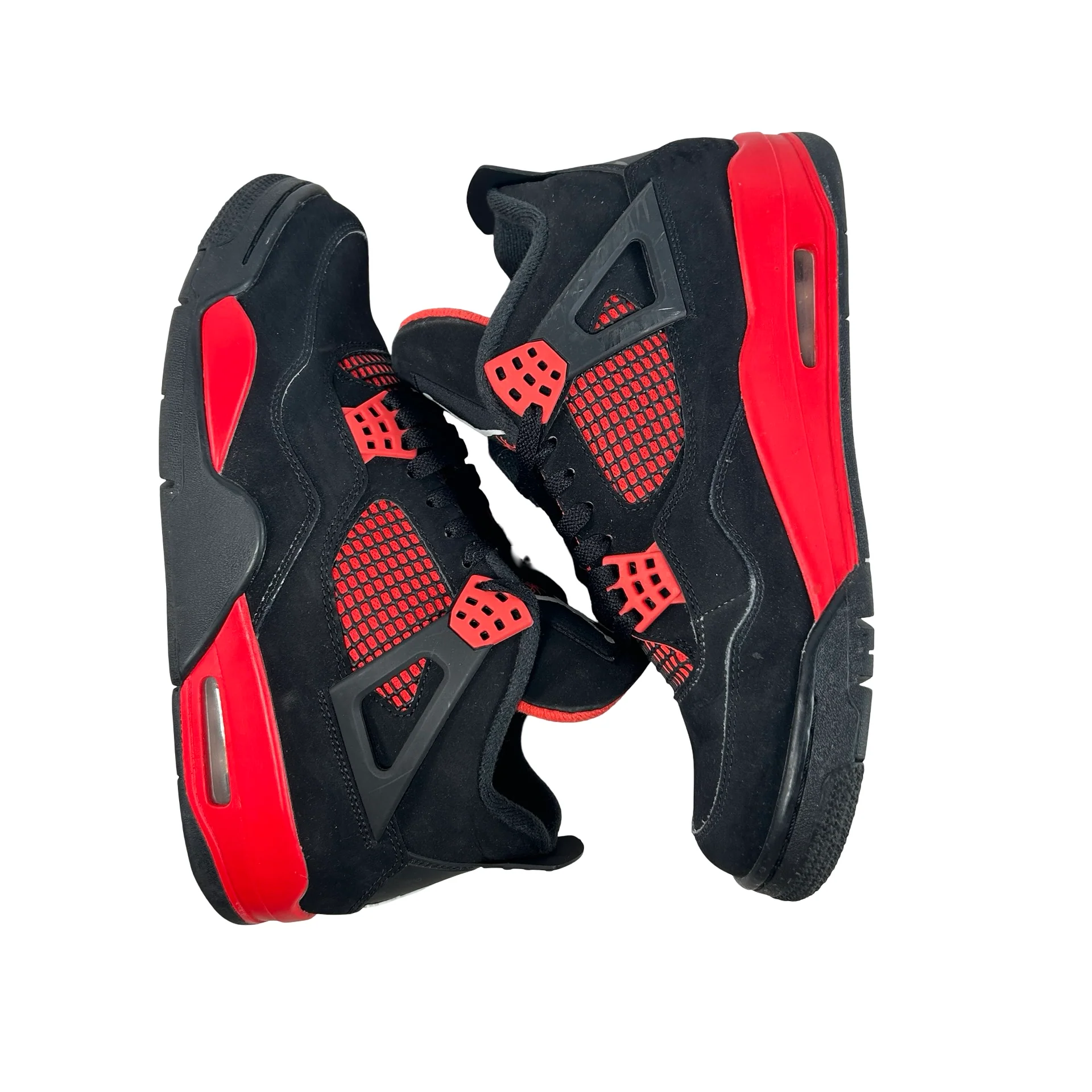 CT8527 016 Jordan 4 Retro Red Thunder [USED] - 9.5 M (Used8) - Image 4